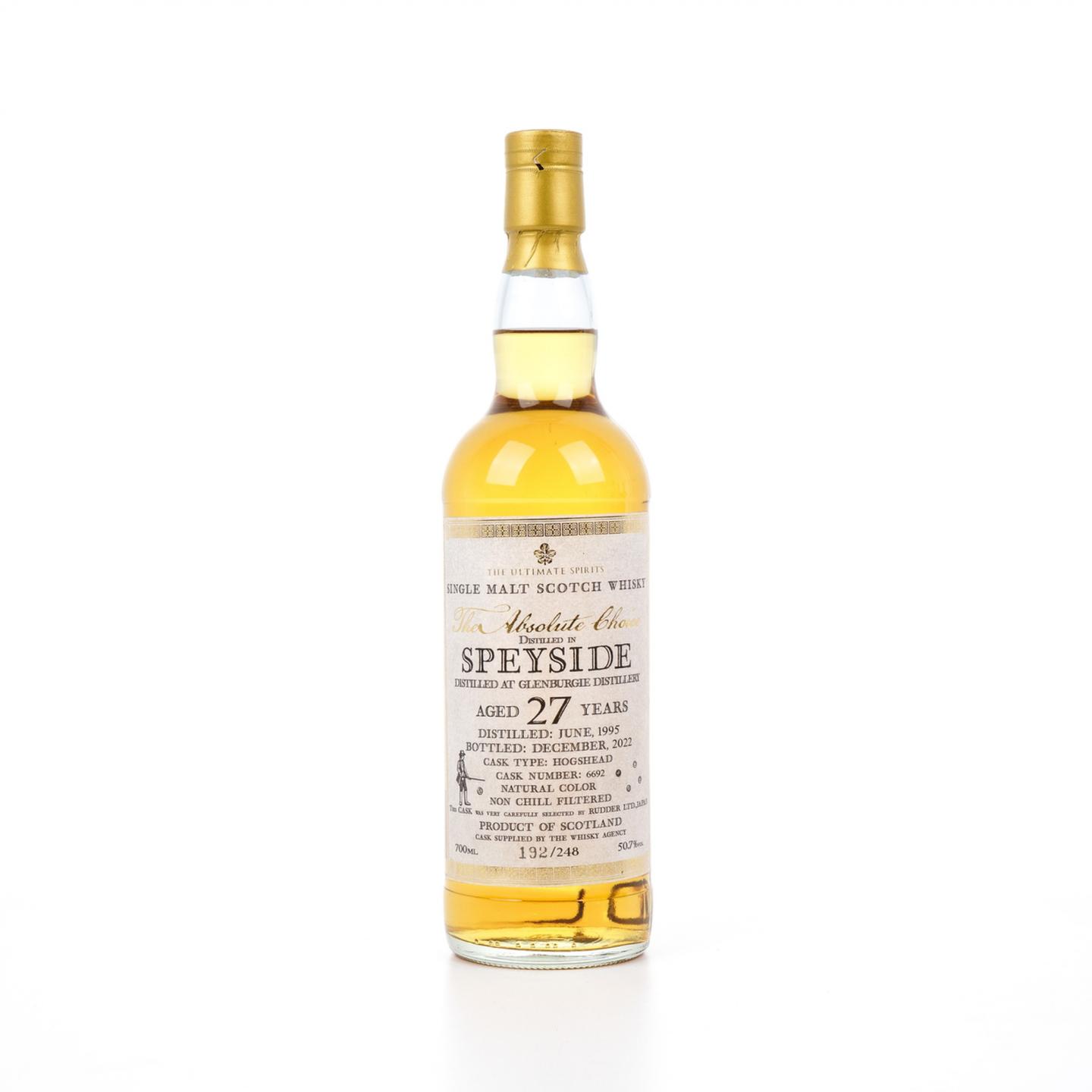 格兰伯奇 27年 1995-2022 桶号#6692 The Ultimate Spirits