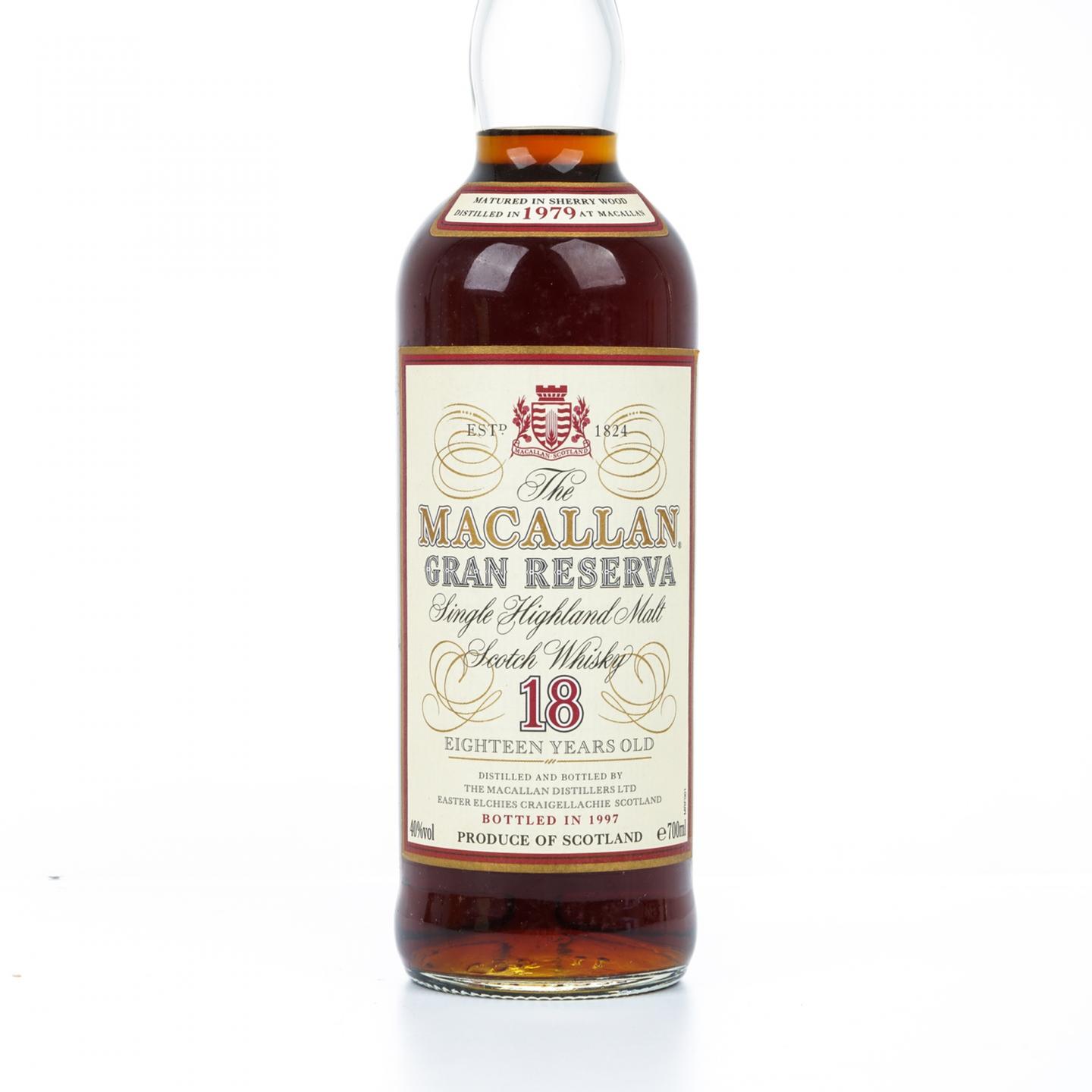 Macallan 麦卡伦 18年 1979-1997 Gran Reserva 雪莉桶