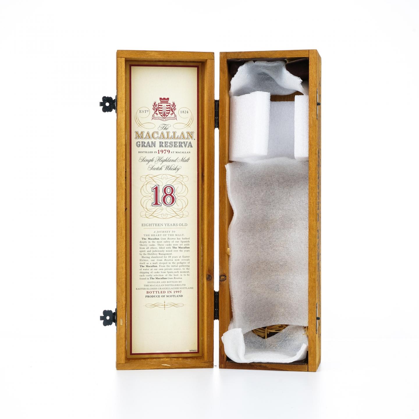 Macallan 麦卡伦 18年 1979-1997 Gran Reserva 雪莉桶