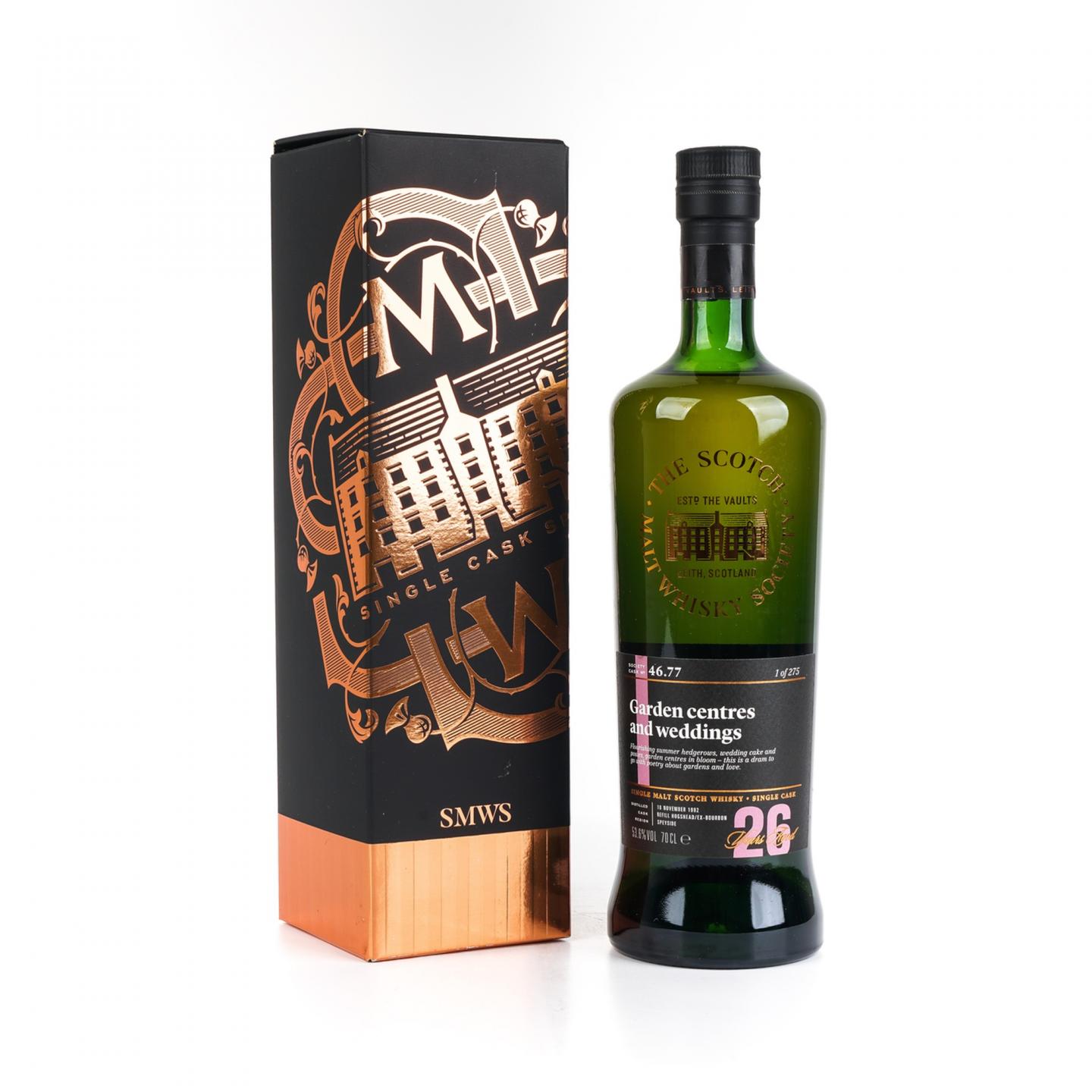 SMWS 46.77 格兰洛西 26年 1992
