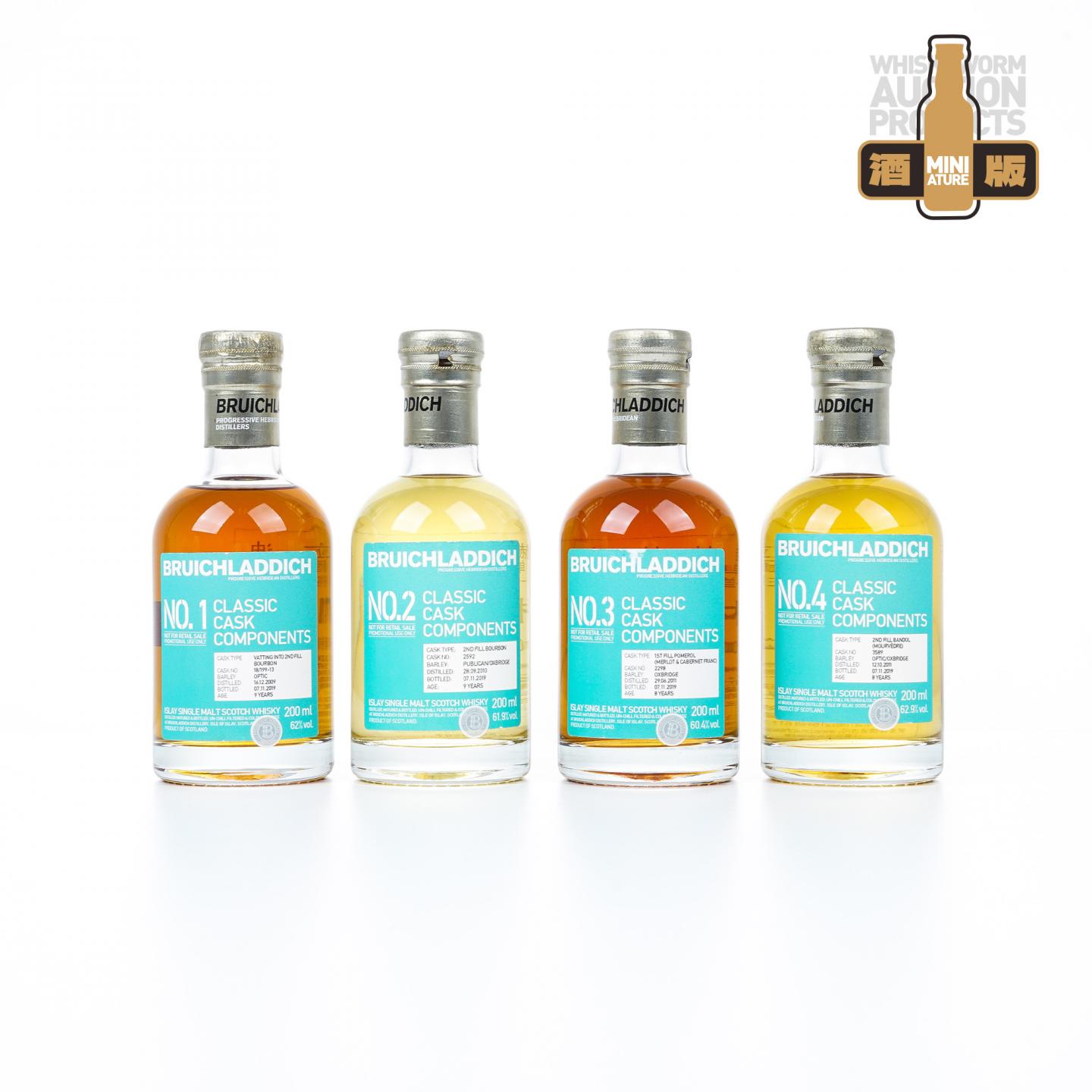 【中样】布赫拉迪 经典单桶调配系列 1-4号套装 4瓶组*200ml