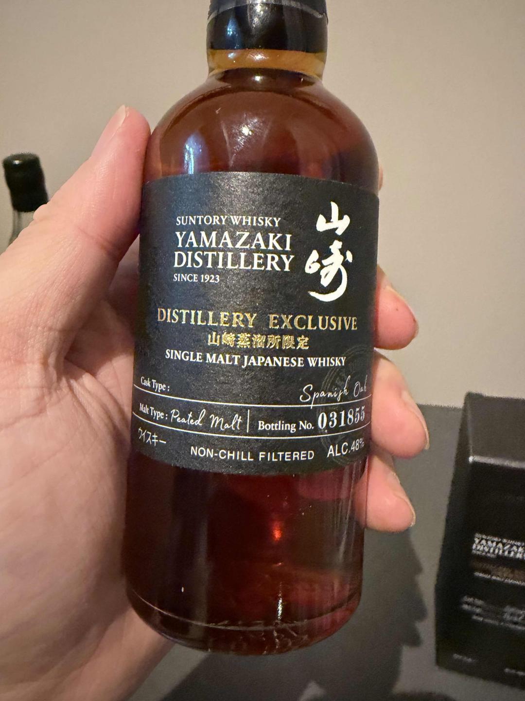 山崎蒸馏所48度西班牙雪莉桶180ml