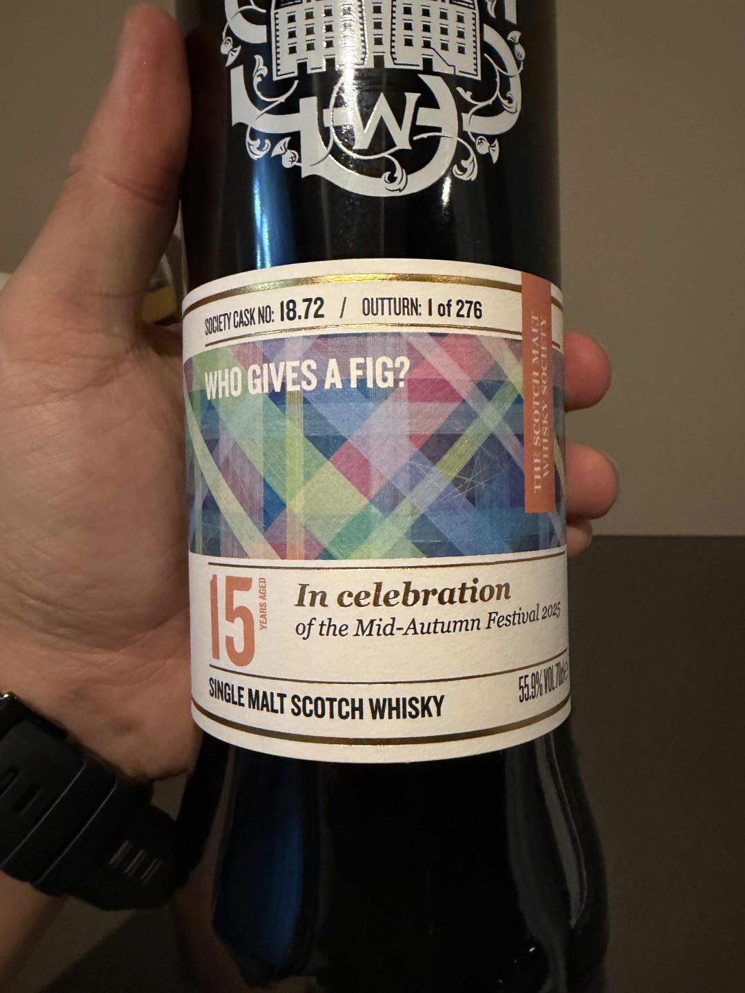 Smws协会英尺高尔15年雪莉单桶18.72中秋限定
