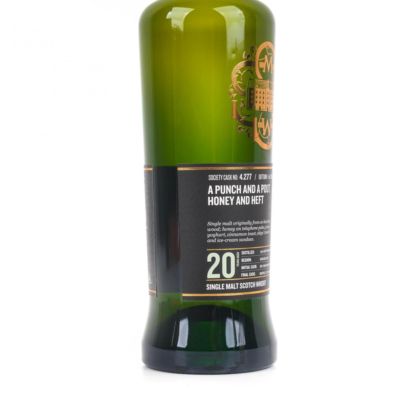 SMWS 4.277 高原骑士 20年 2000