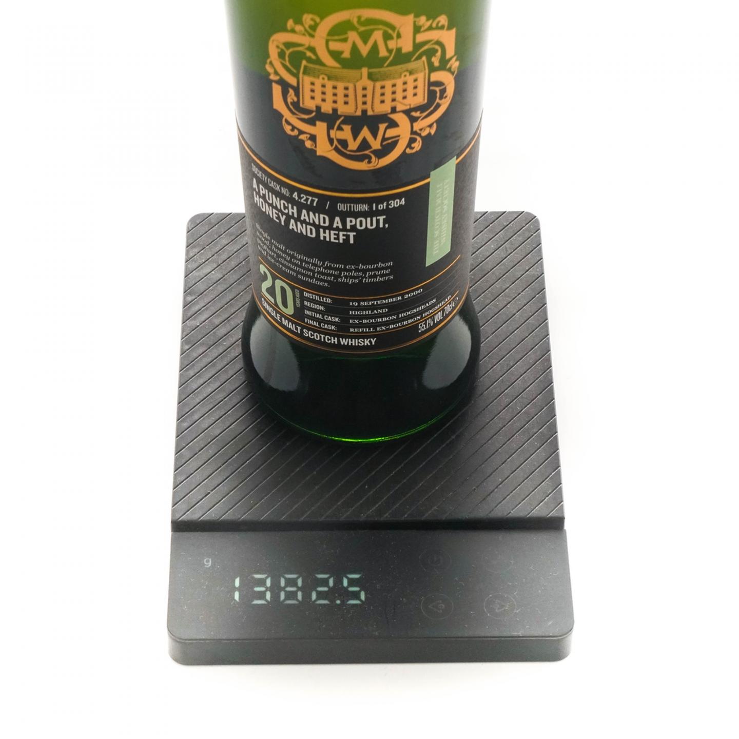 SMWS 4.277 高原骑士 20年 2000