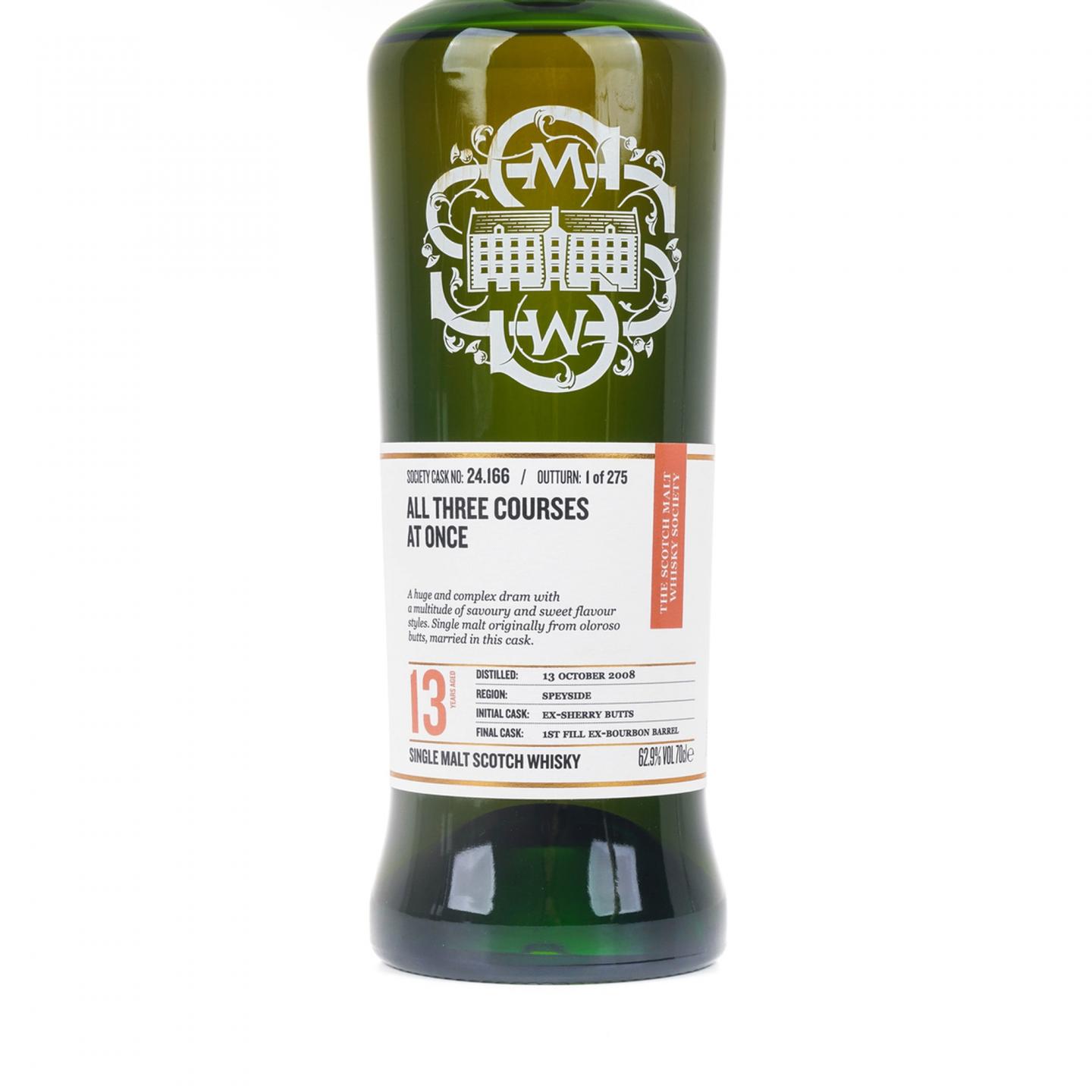 SMWS 24.166 麦卡伦 13年 2008