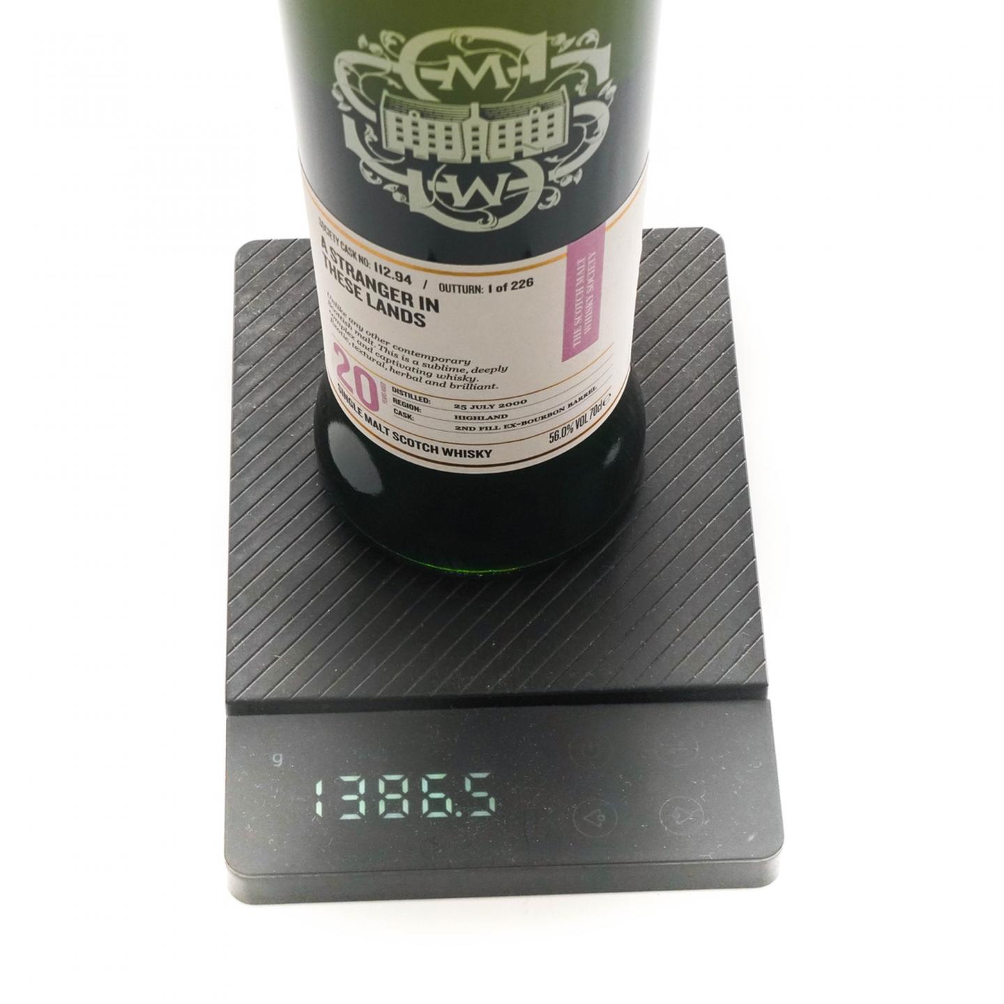 SMWS 112.94 罗曼湖 20年 2000