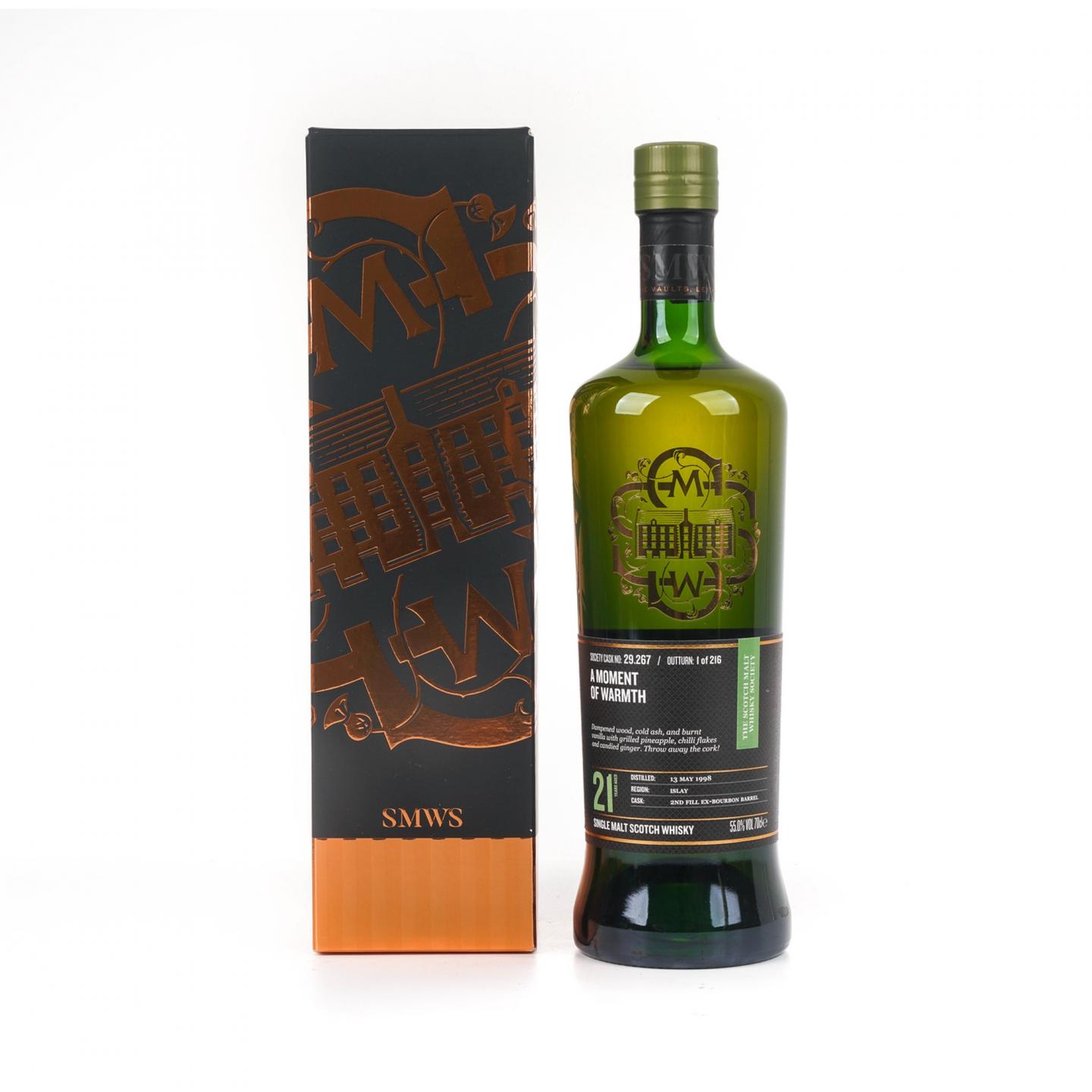 SMWS 29.267 拉弗格 21年 1998