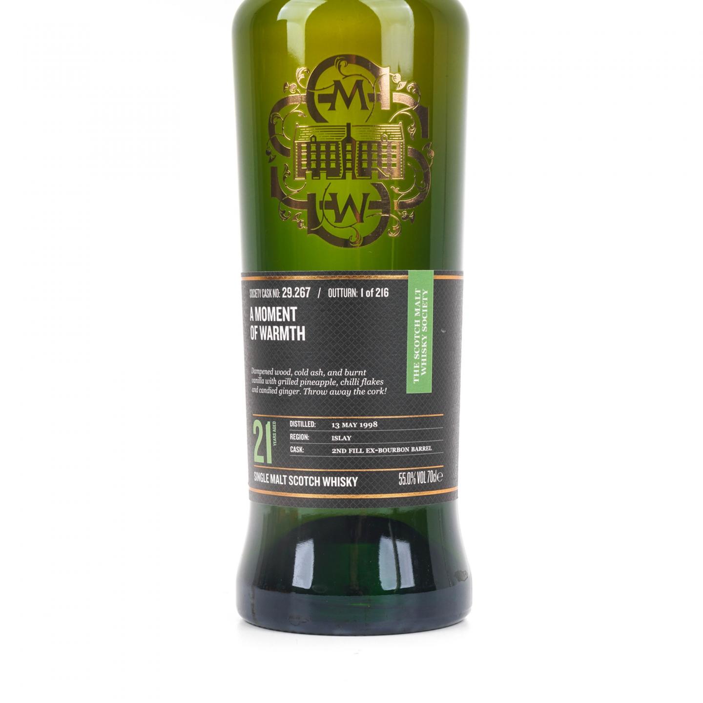 SMWS 29.267 拉弗格 21年 1998
