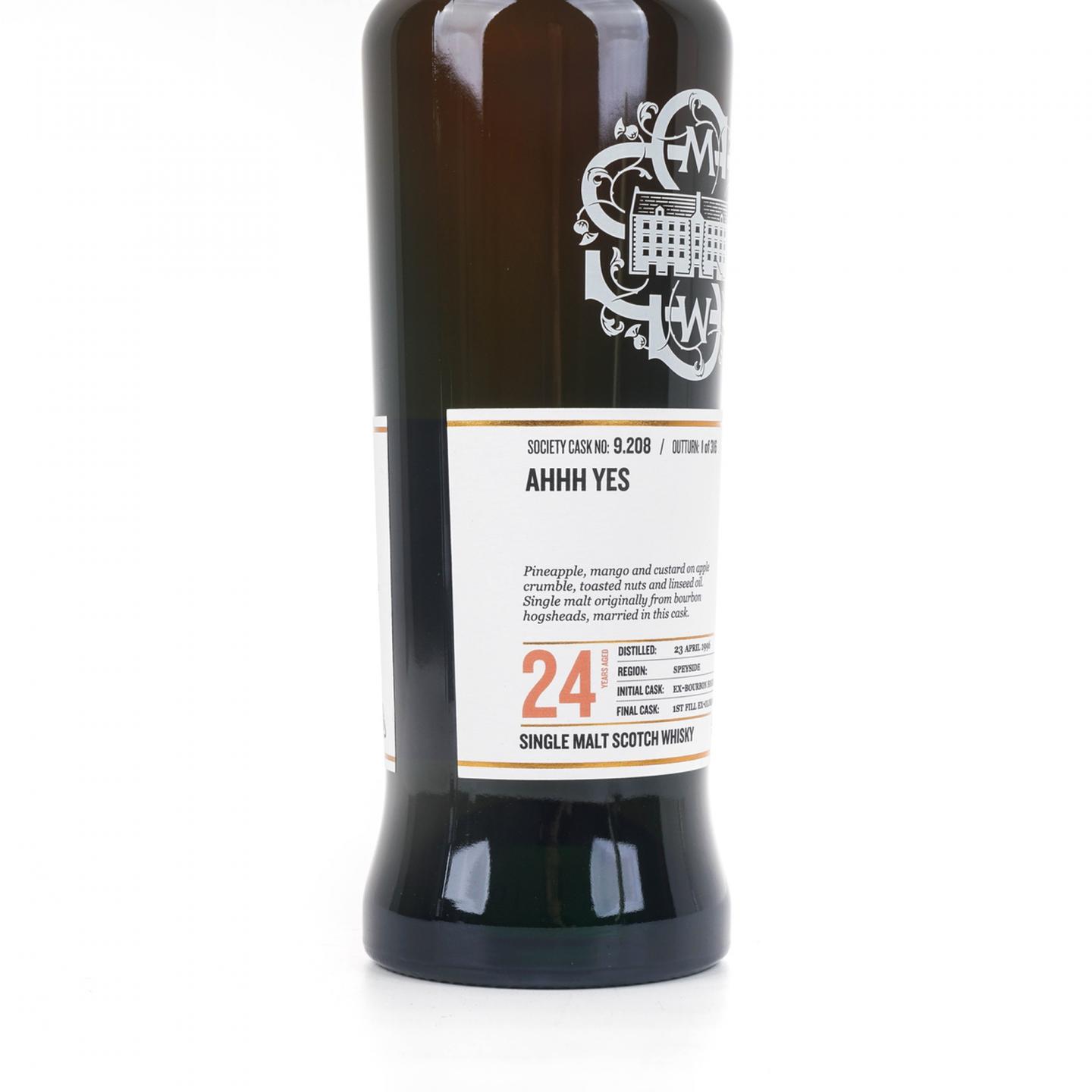 SMWS 9.208 格兰冠 24年 1996 雪莉桶后熟
