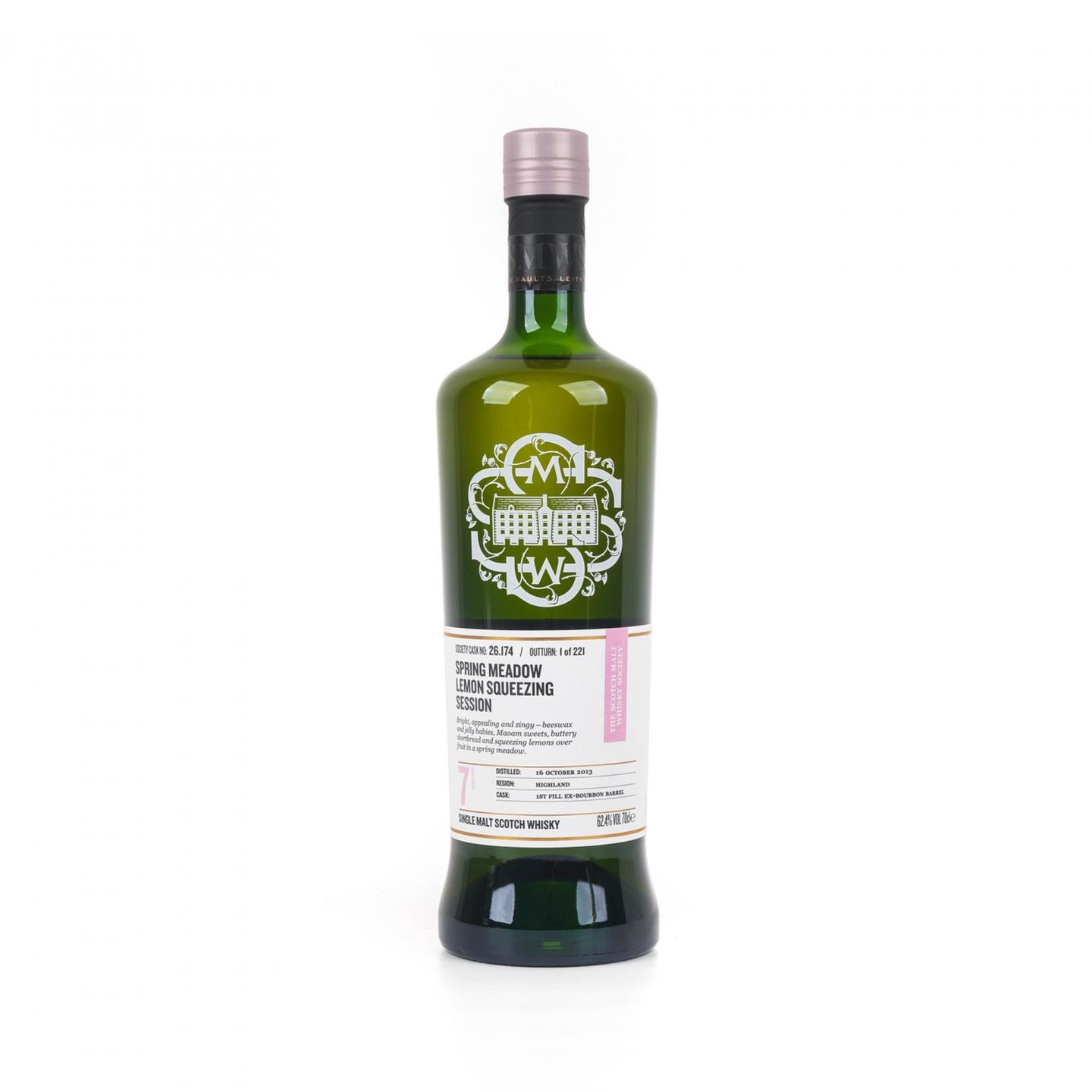 SMWS 26.174 克里尼利基 7年 2013-2021 波本桶