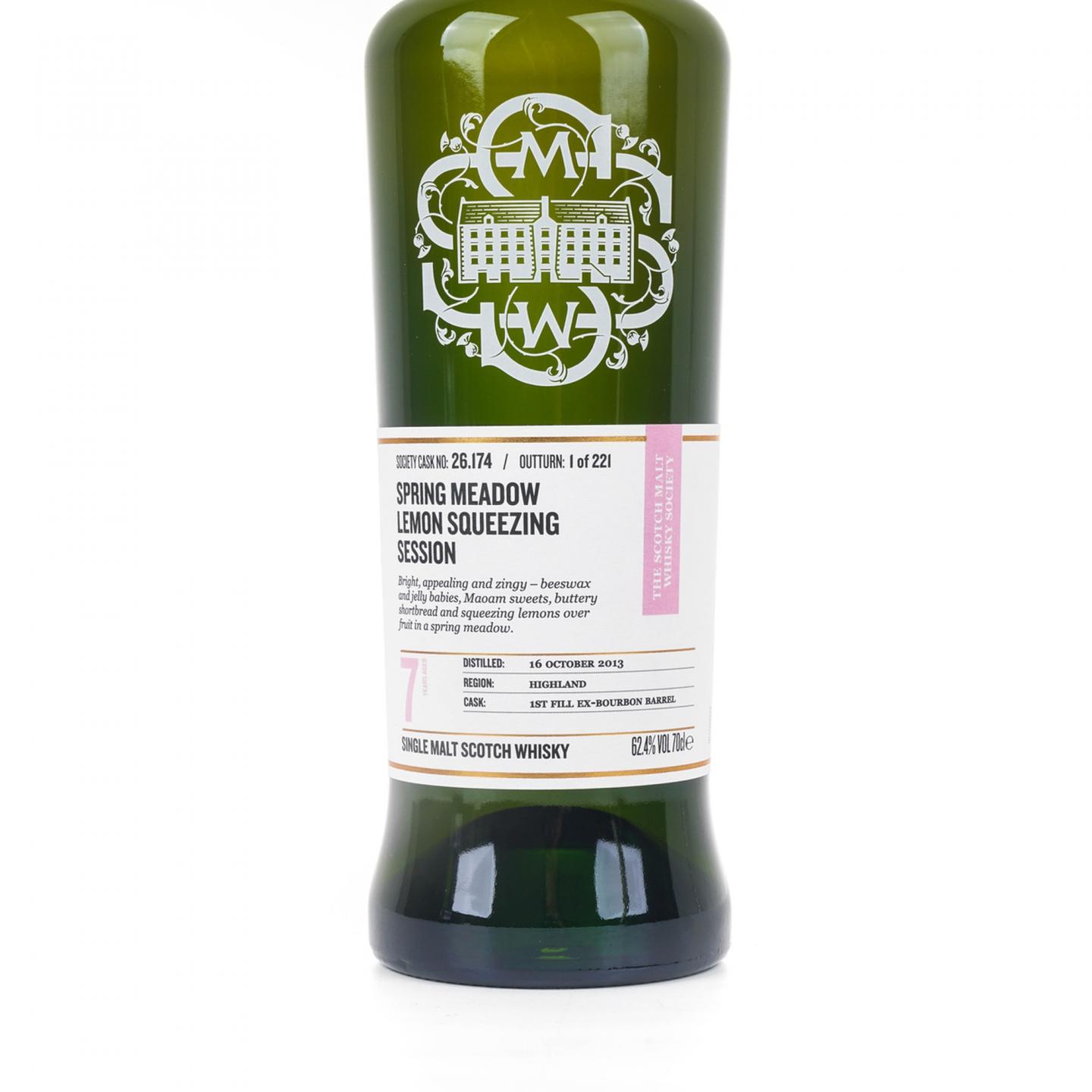SMWS 26.174 克里尼利基 7年 2013-2021 波本桶
