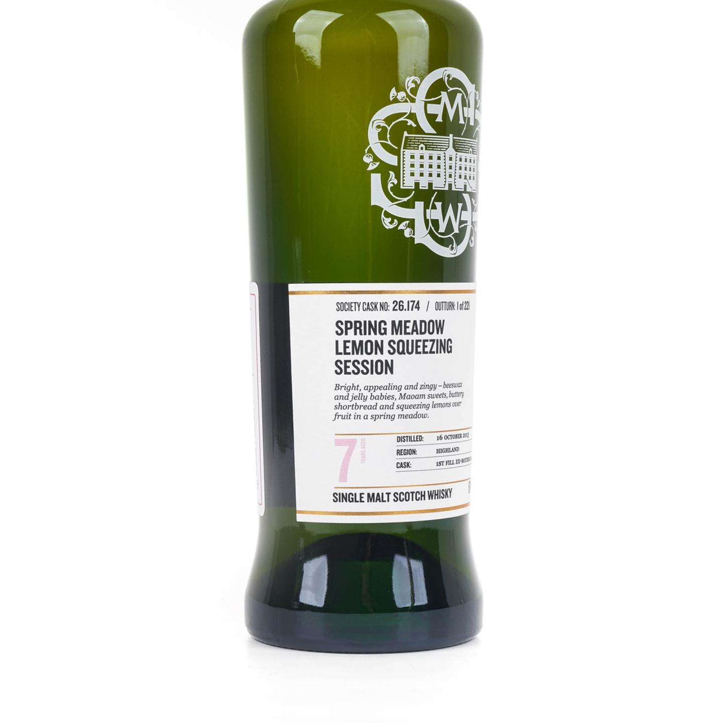 SMWS 26.174 克里尼利基 7年 2013-2021 波本桶