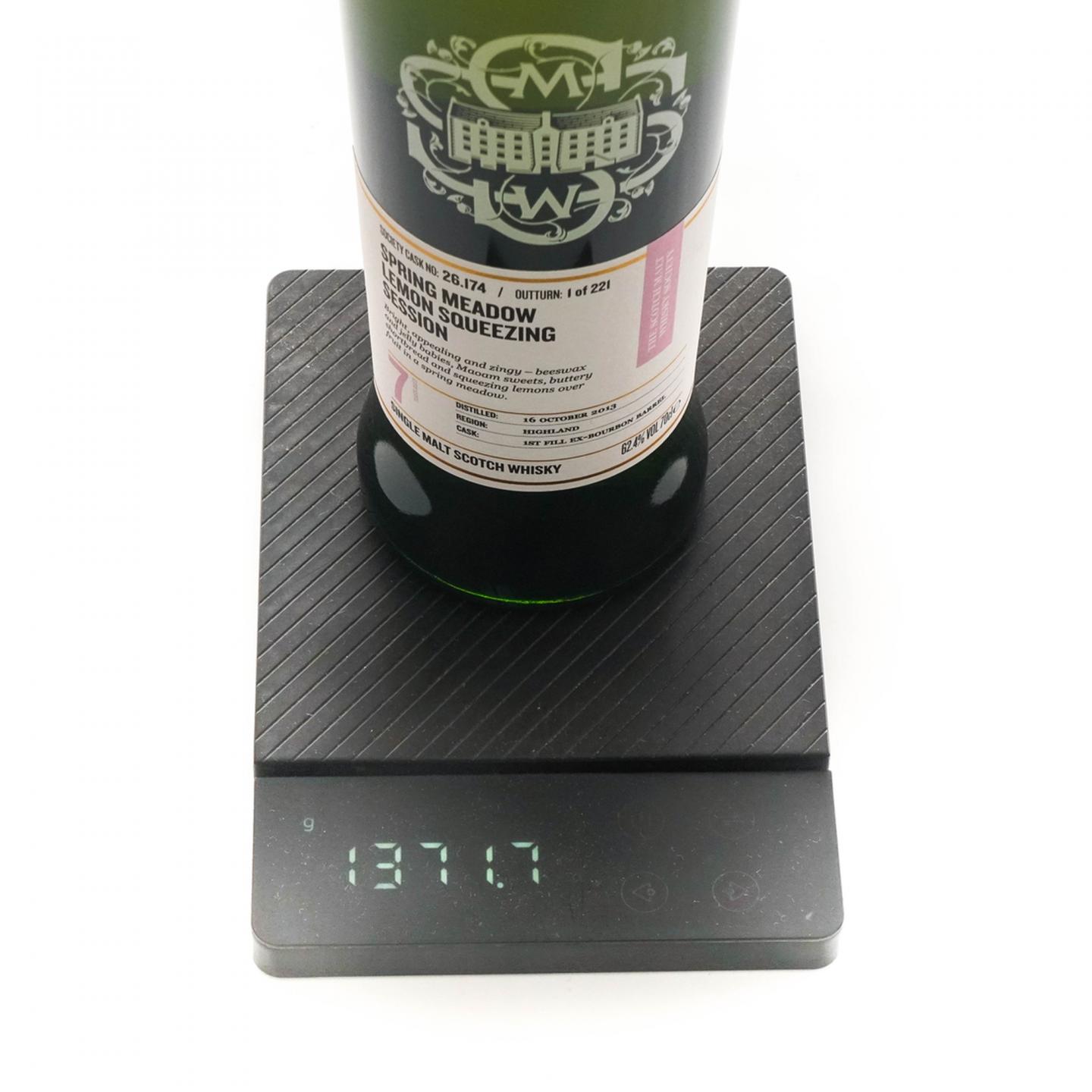 SMWS 26.174 克里尼利基 7年 2013-2021 波本桶