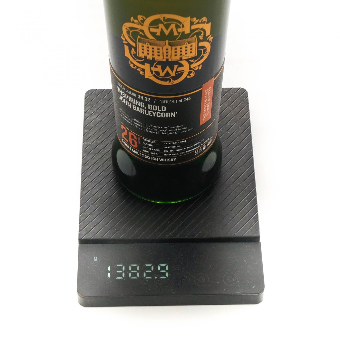 SMWS 38.32 凯普多尼克 26年 1994-2020 黑标