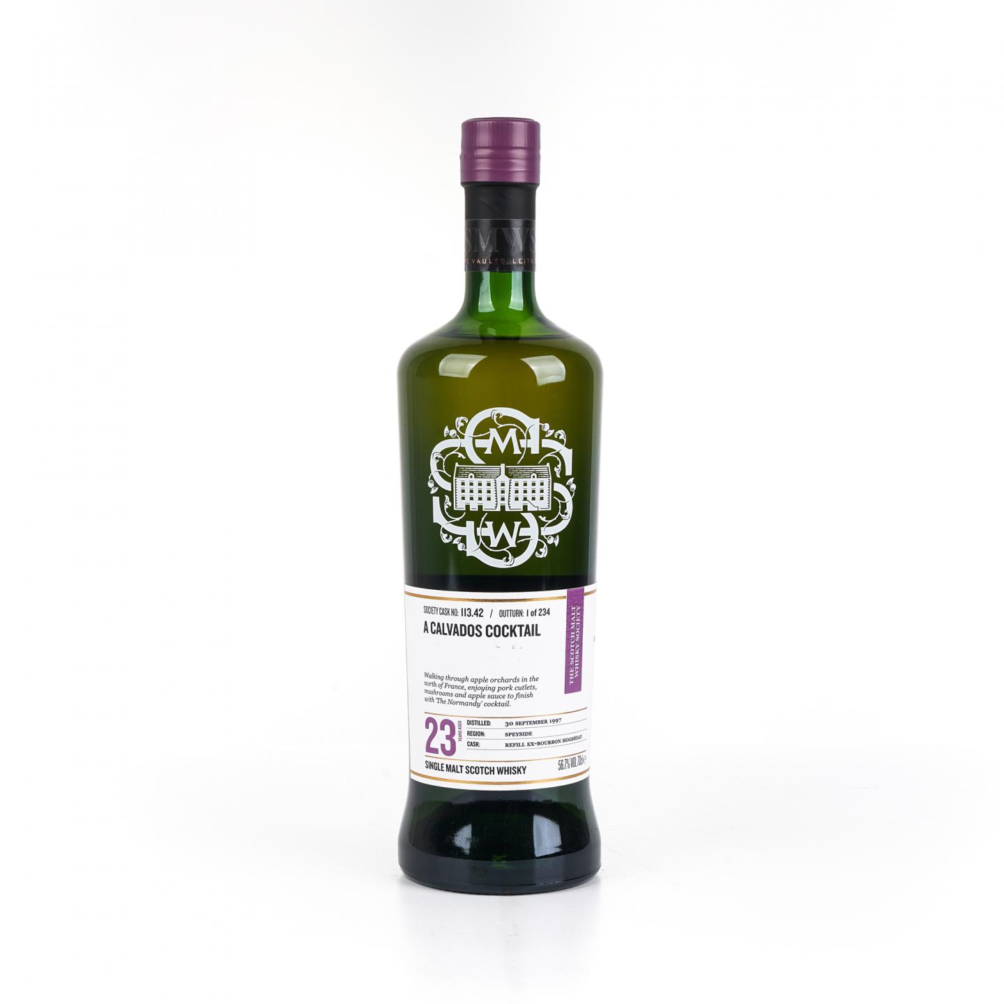 SMWS 113.42 布莱弗 23年 1997 行货