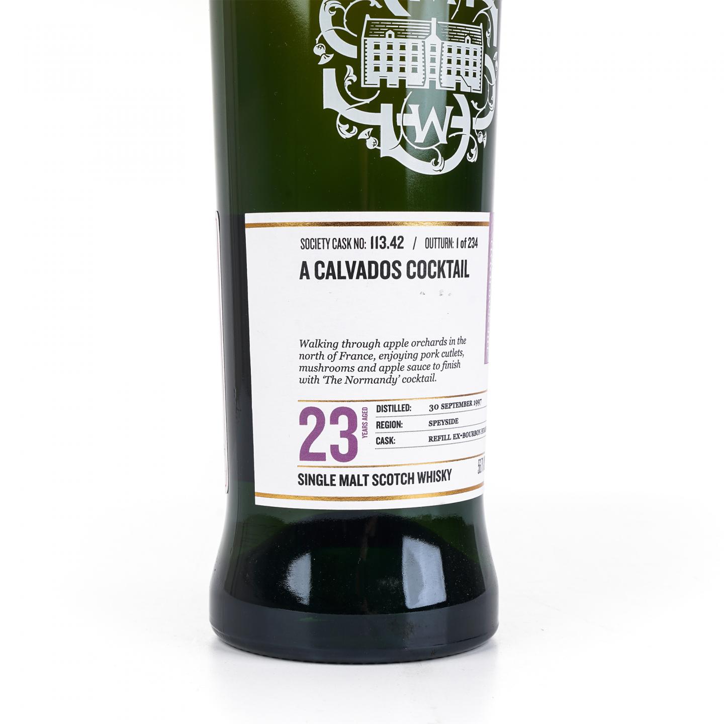 SMWS 113.42 布莱弗 23年 1997 行货
