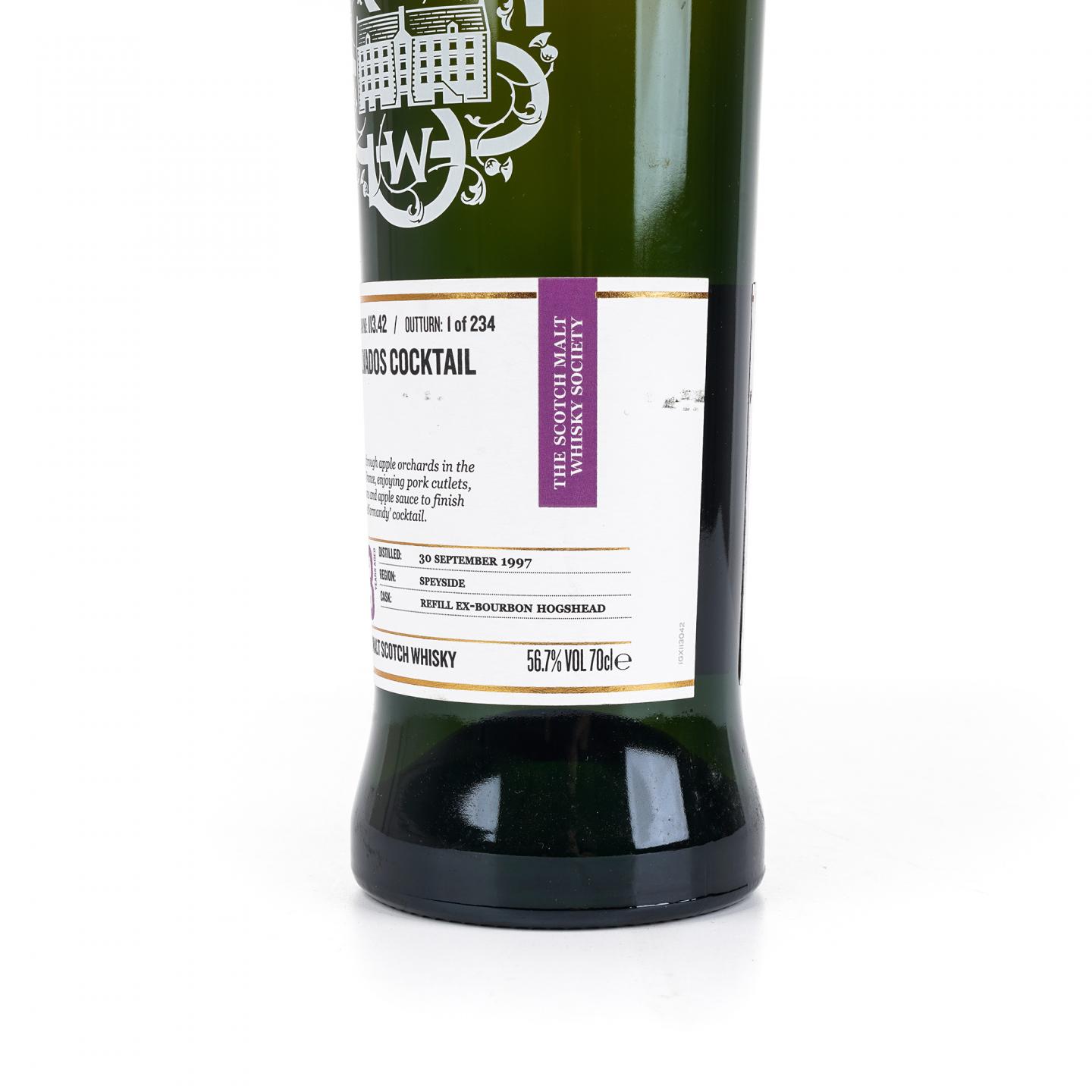 SMWS 113.42 布莱弗 23年 1997 行货