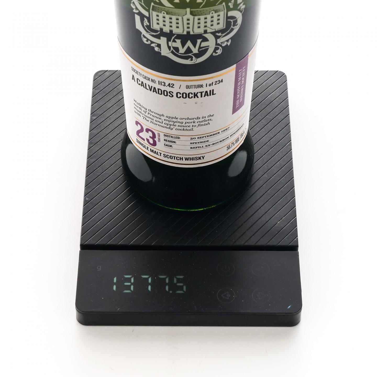 SMWS 113.42 布莱弗 23年 1997 行货