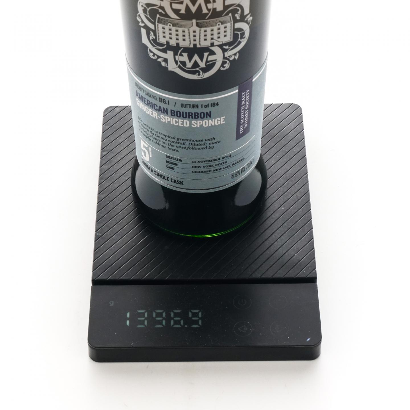 SMWS B6.1 5年 2014 波本威士忌