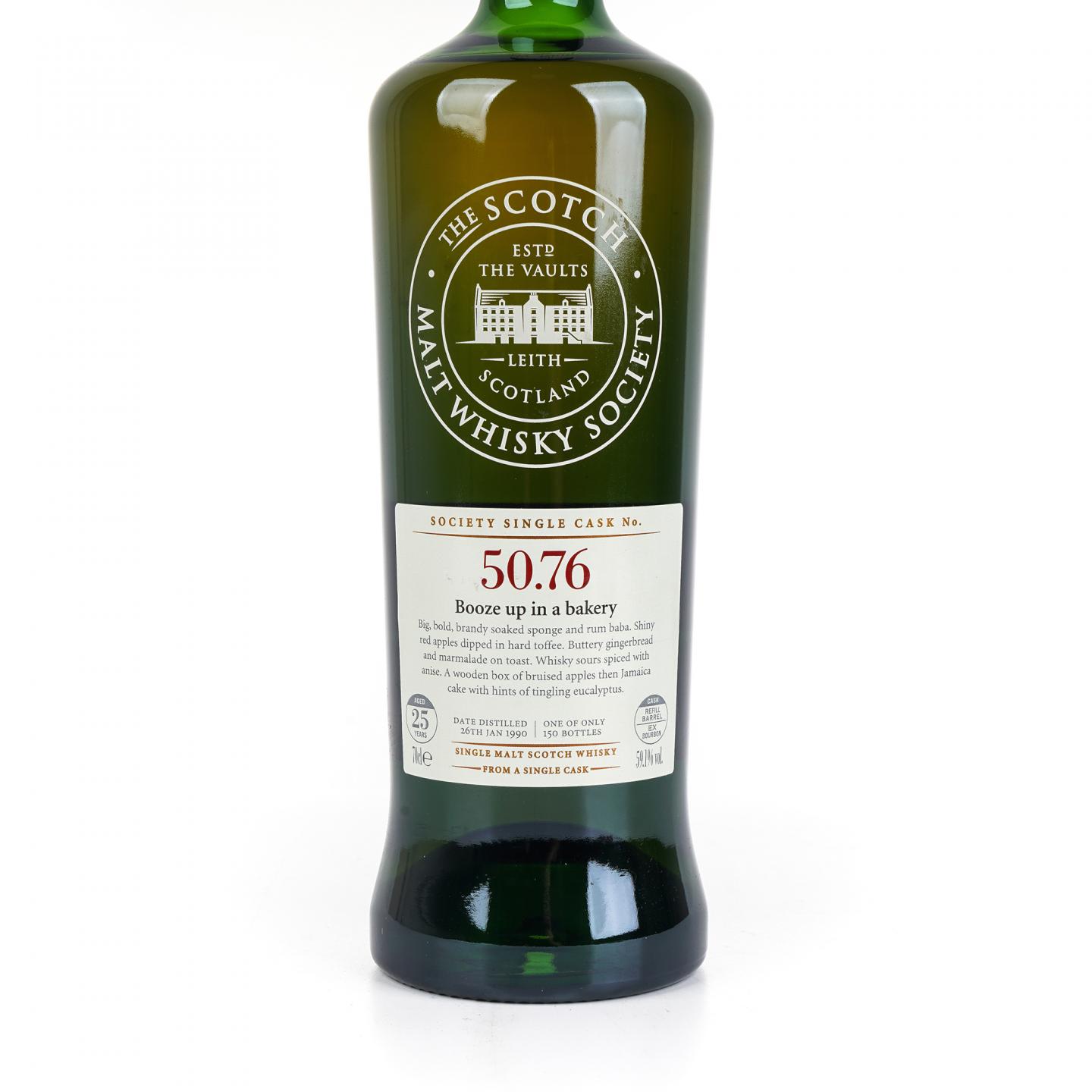 SMWS 50.76 磐火 25年 1990 单桶