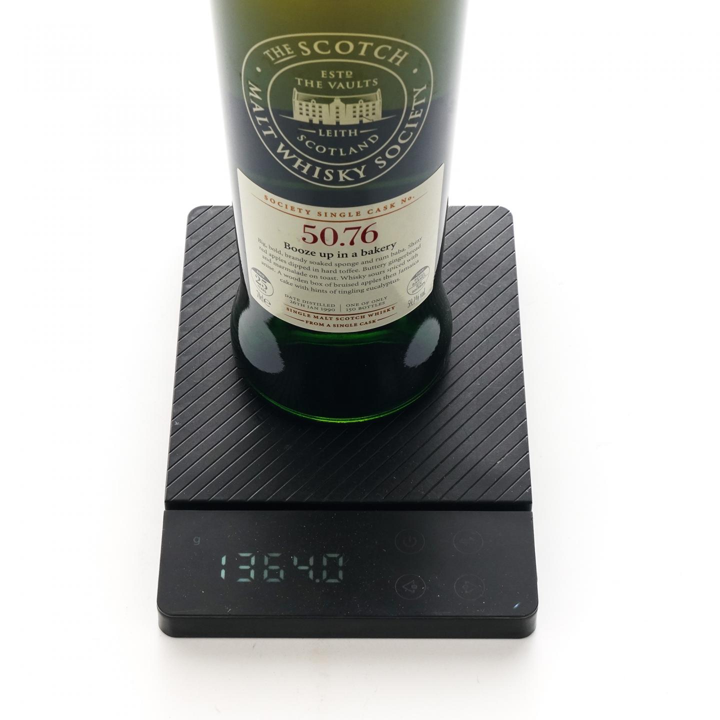 SMWS 50.76 磐火 25年 1990 单桶