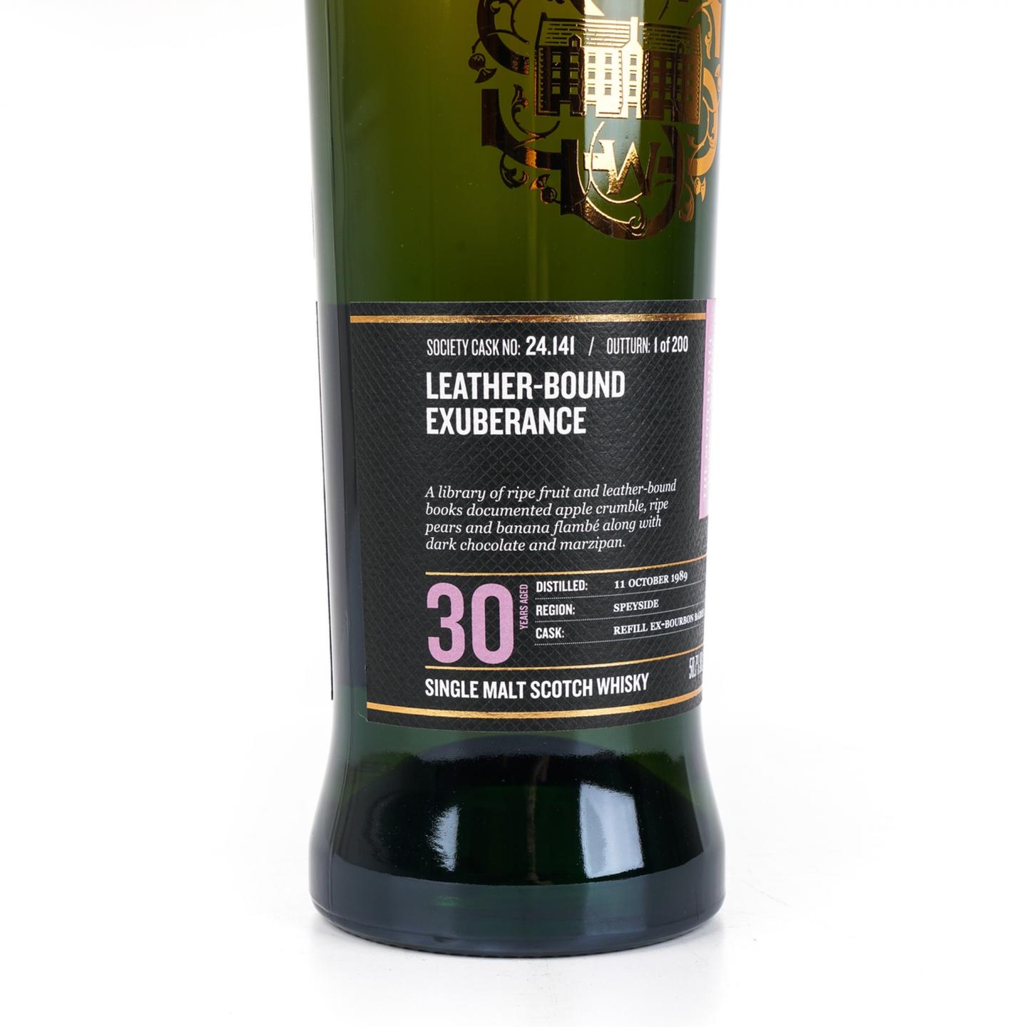 SMWS 24.141 麦卡伦 30年 1989 单桶