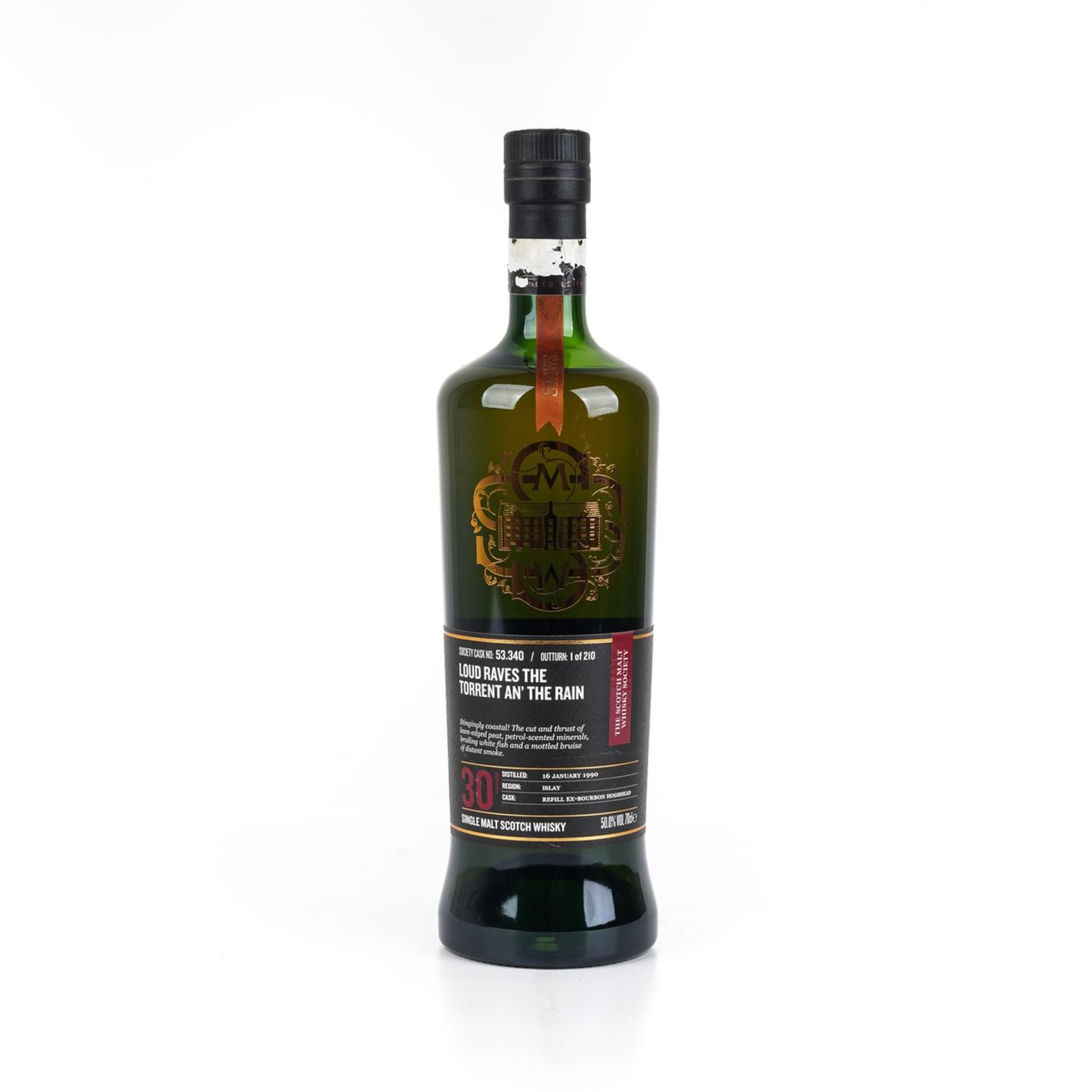 SMWS 53.340 卡尔里拉 30年 1990