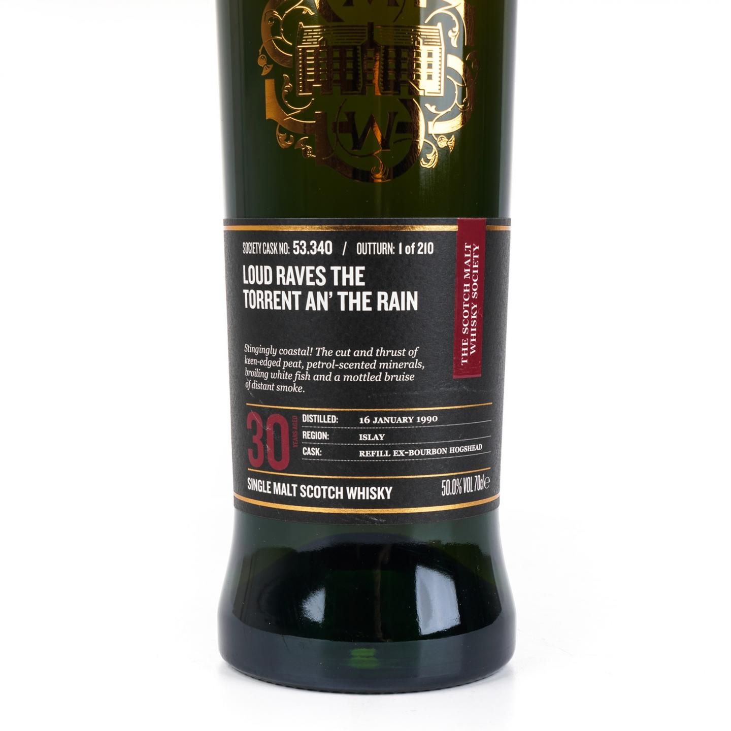 SMWS 53.340 卡尔里拉 30年 1990