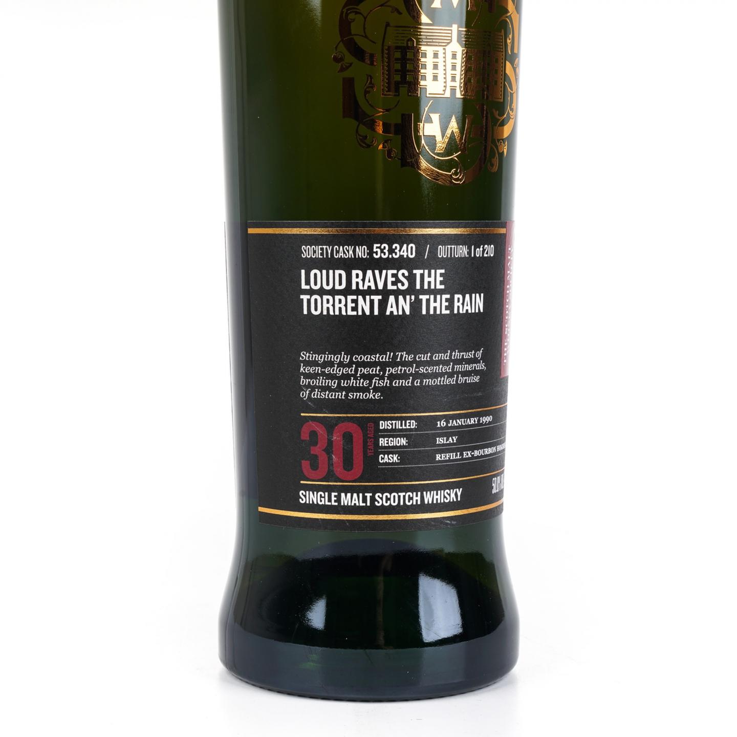 SMWS 53.340 卡尔里拉 30年 1990