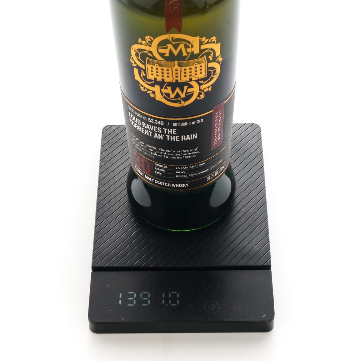 SMWS 53.340 卡尔里拉 30年 1990