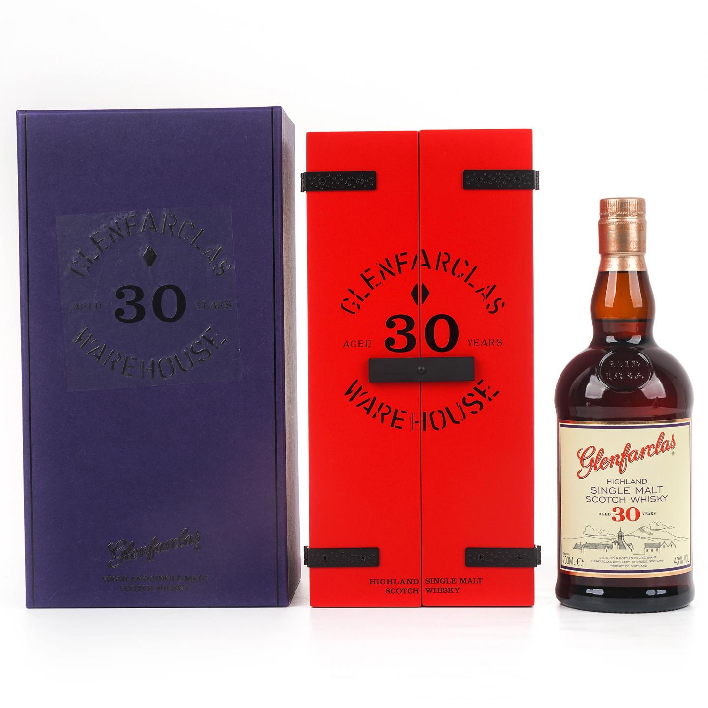 格兰花格 30年 红盒 700ML