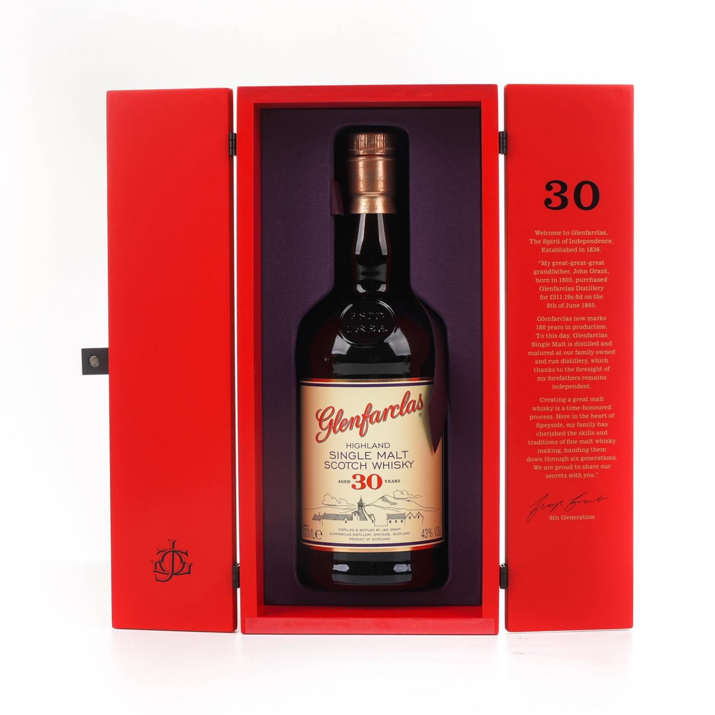 格兰花格 30年 红盒 700ML