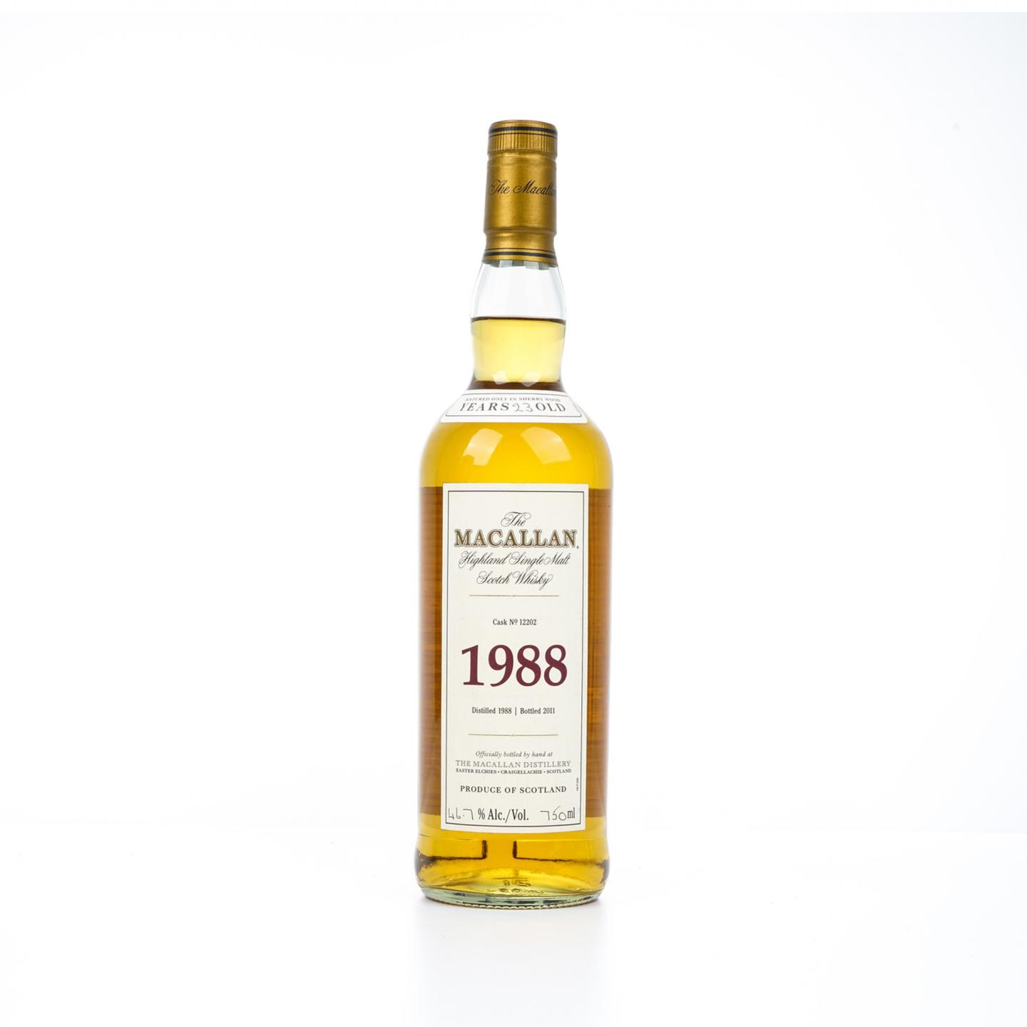 麦卡伦 23年 1988-2011 Fine & Rare 雪莉桶 750ml