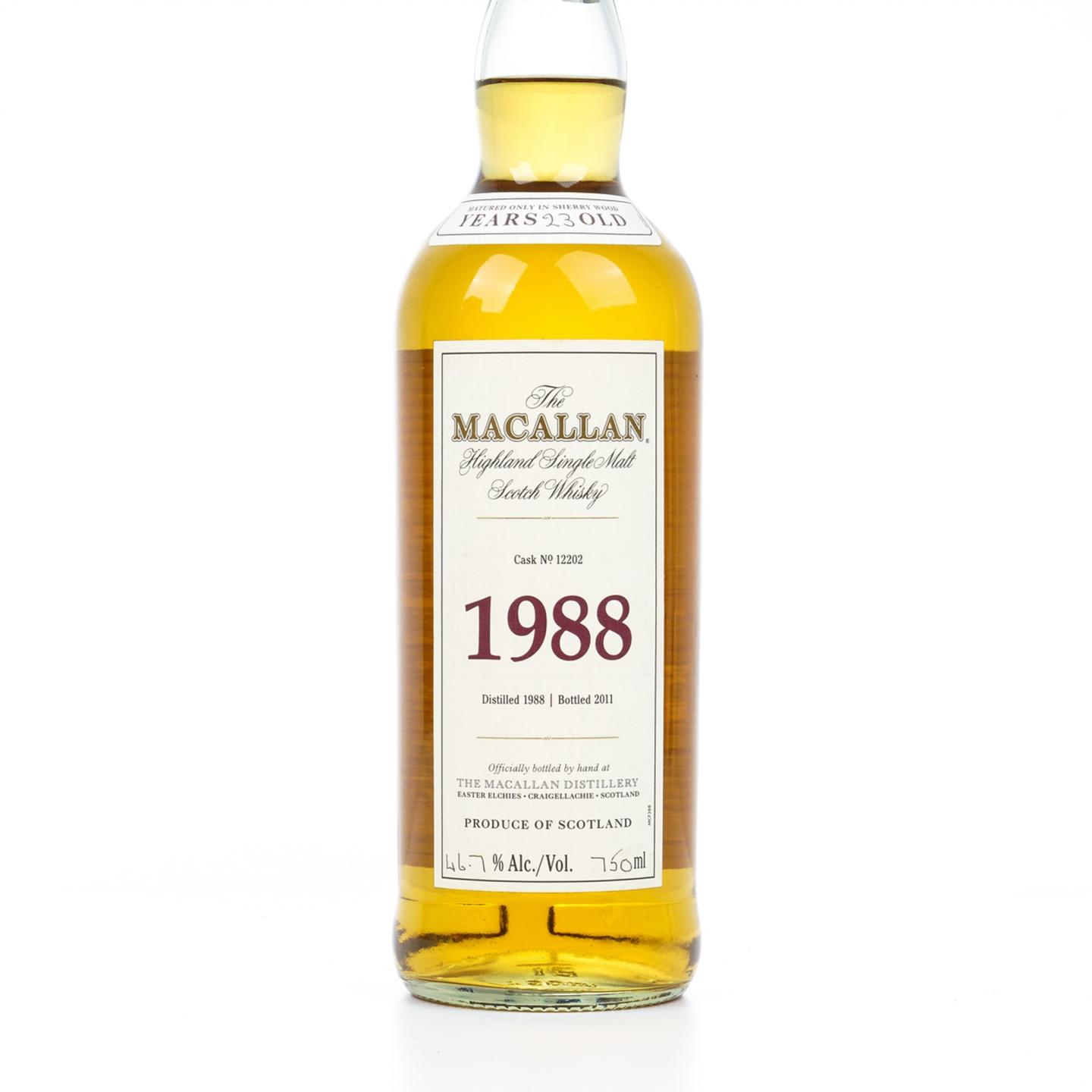 麦卡伦 23年 1988-2011 Fine & Rare 雪莉桶 750ml