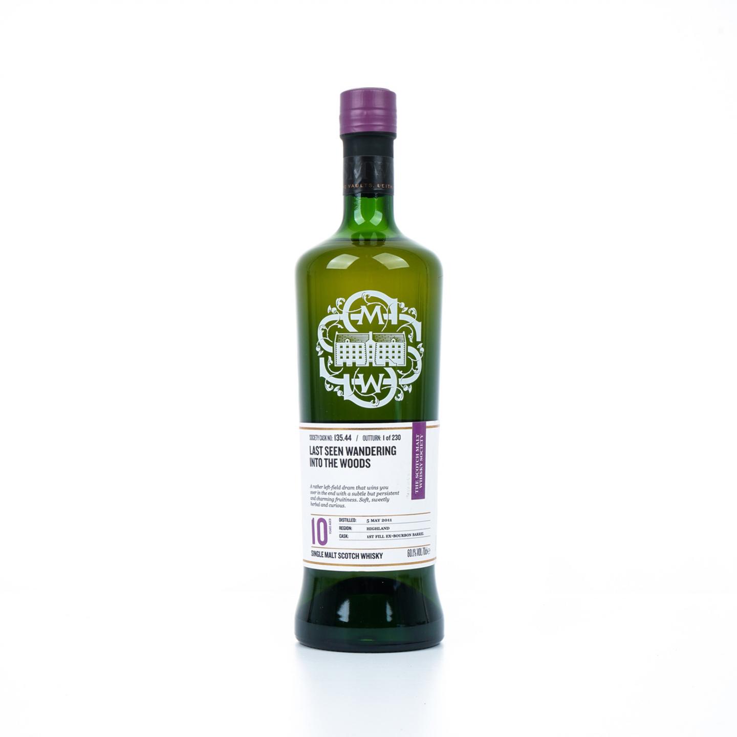 SMWS 135.44 罗曼湖 10年 2011 单桶