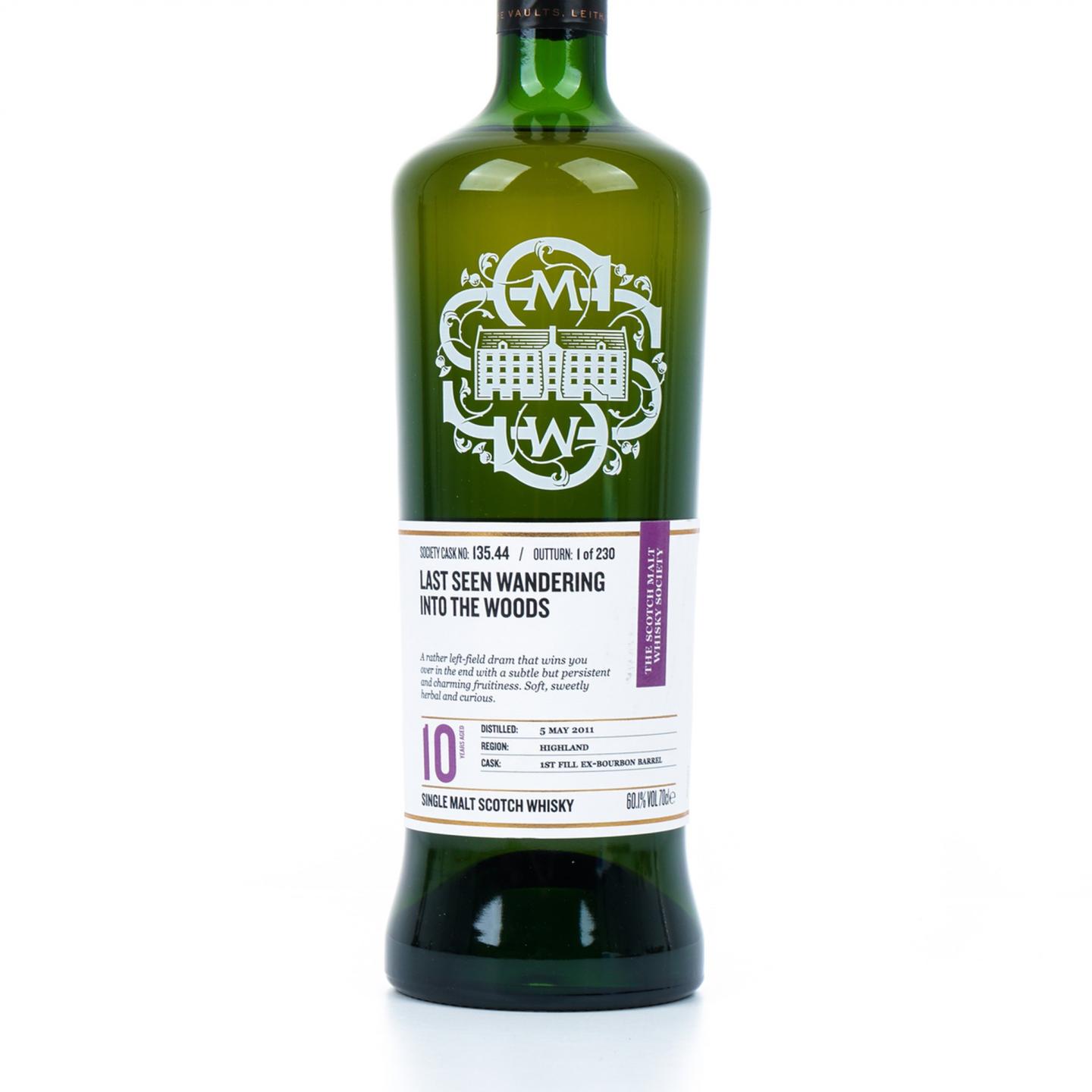 SMWS 135.44 罗曼湖 10年 2011 单桶