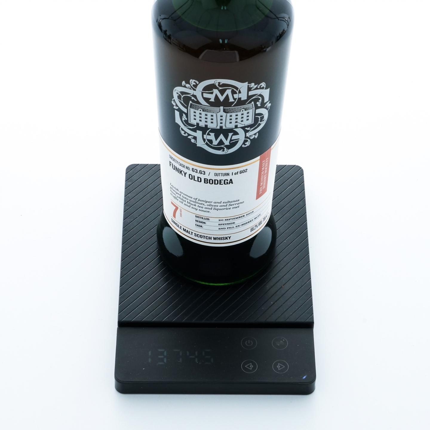 SMWS 63.63 格兰道奇 7年 2012 雪莉单桶 行货
