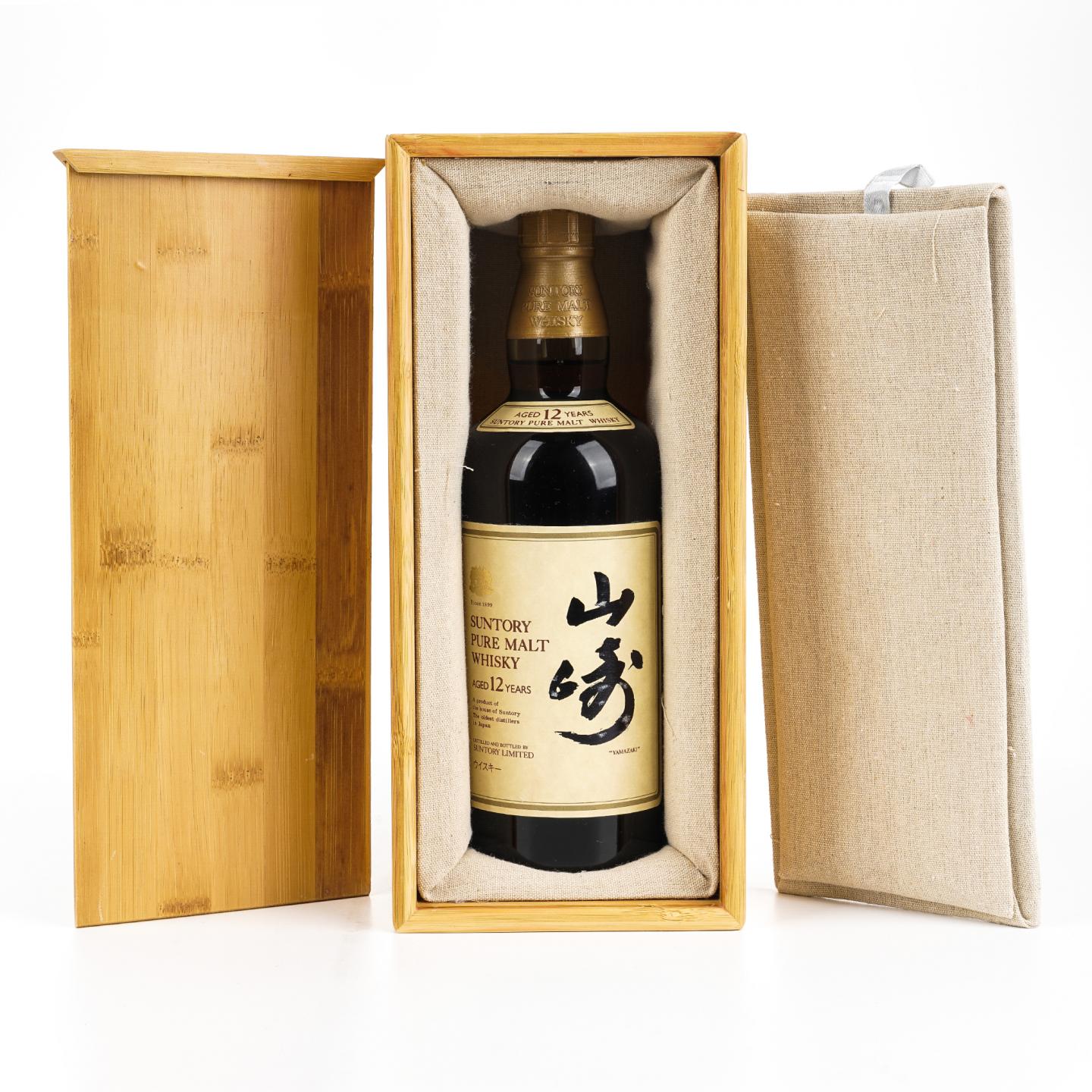 山崎 12年 金狮标 Pure Malt 750ml 非原盒