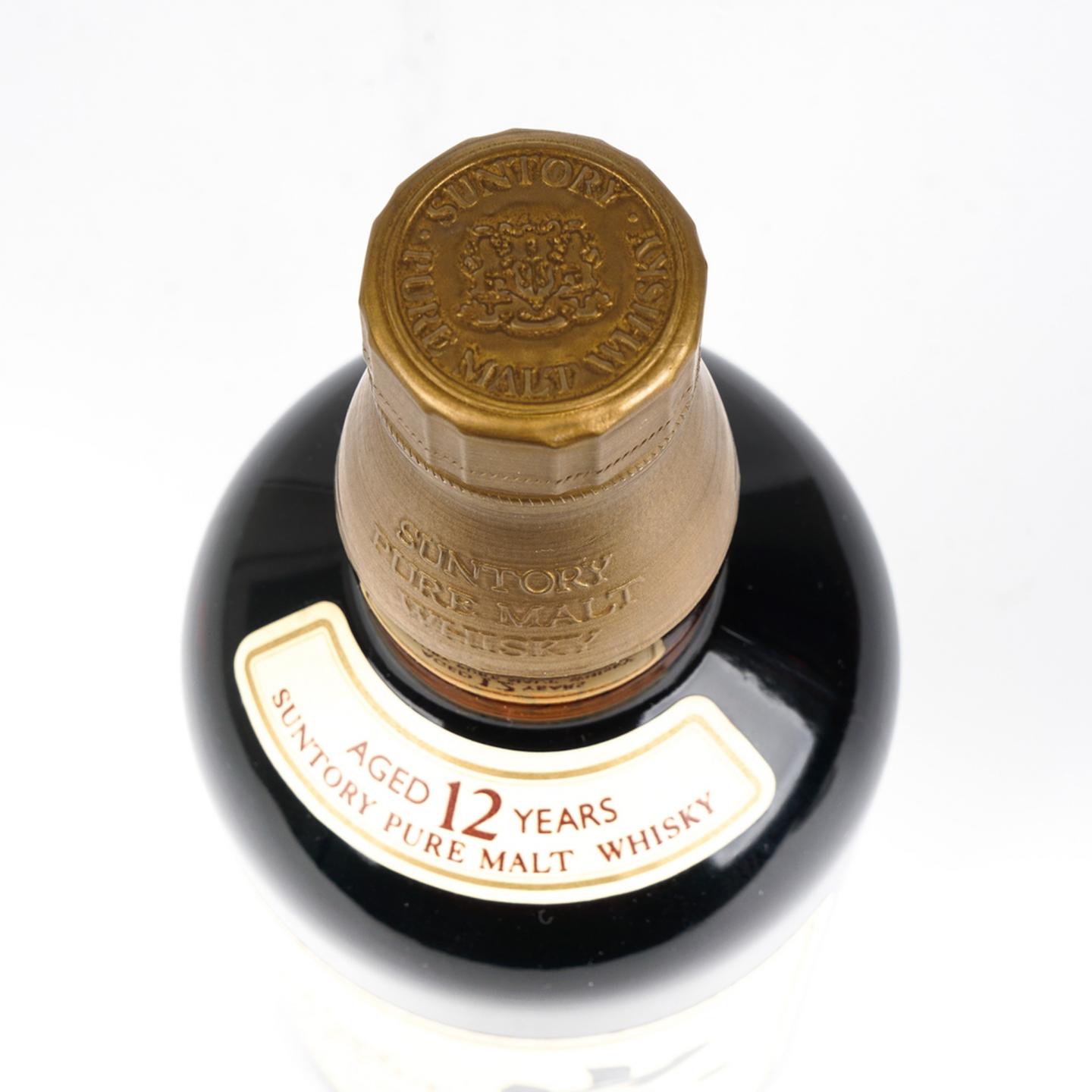 山崎 12年 金狮标 Pure Malt 750ml 非原盒