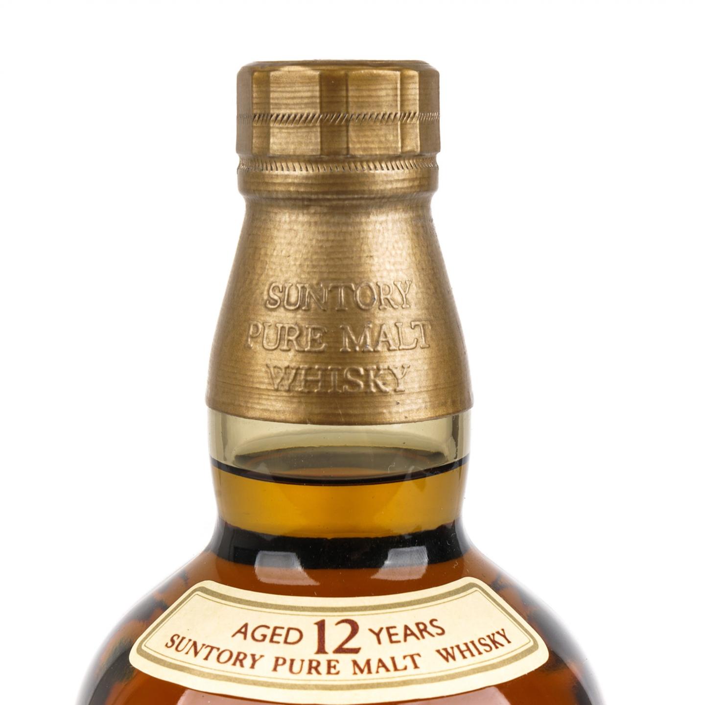 山崎 12年 金狮标 Pure Malt 750ML 非原盒