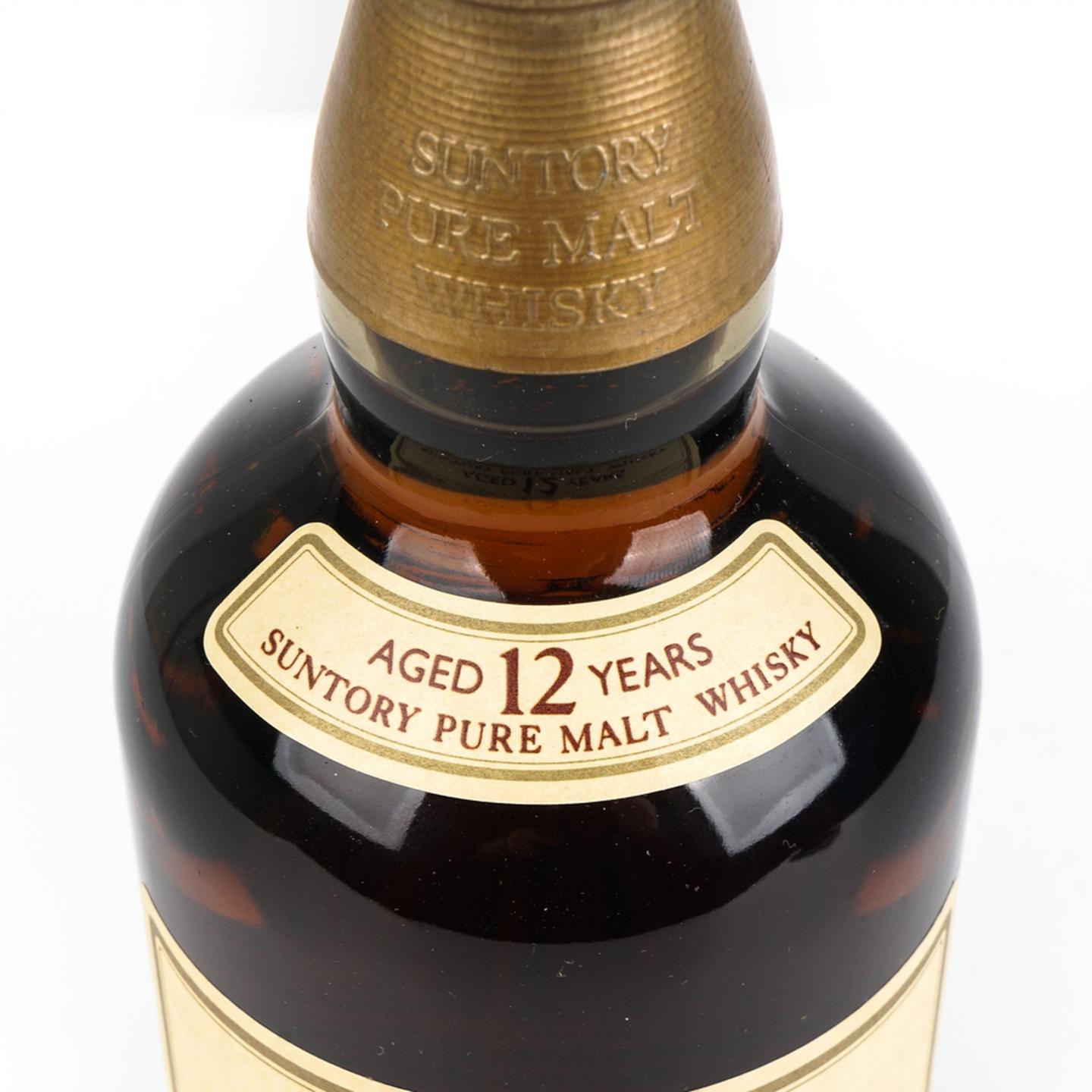 山崎 12年 金狮标 Pure Malt 750ML 非原盒