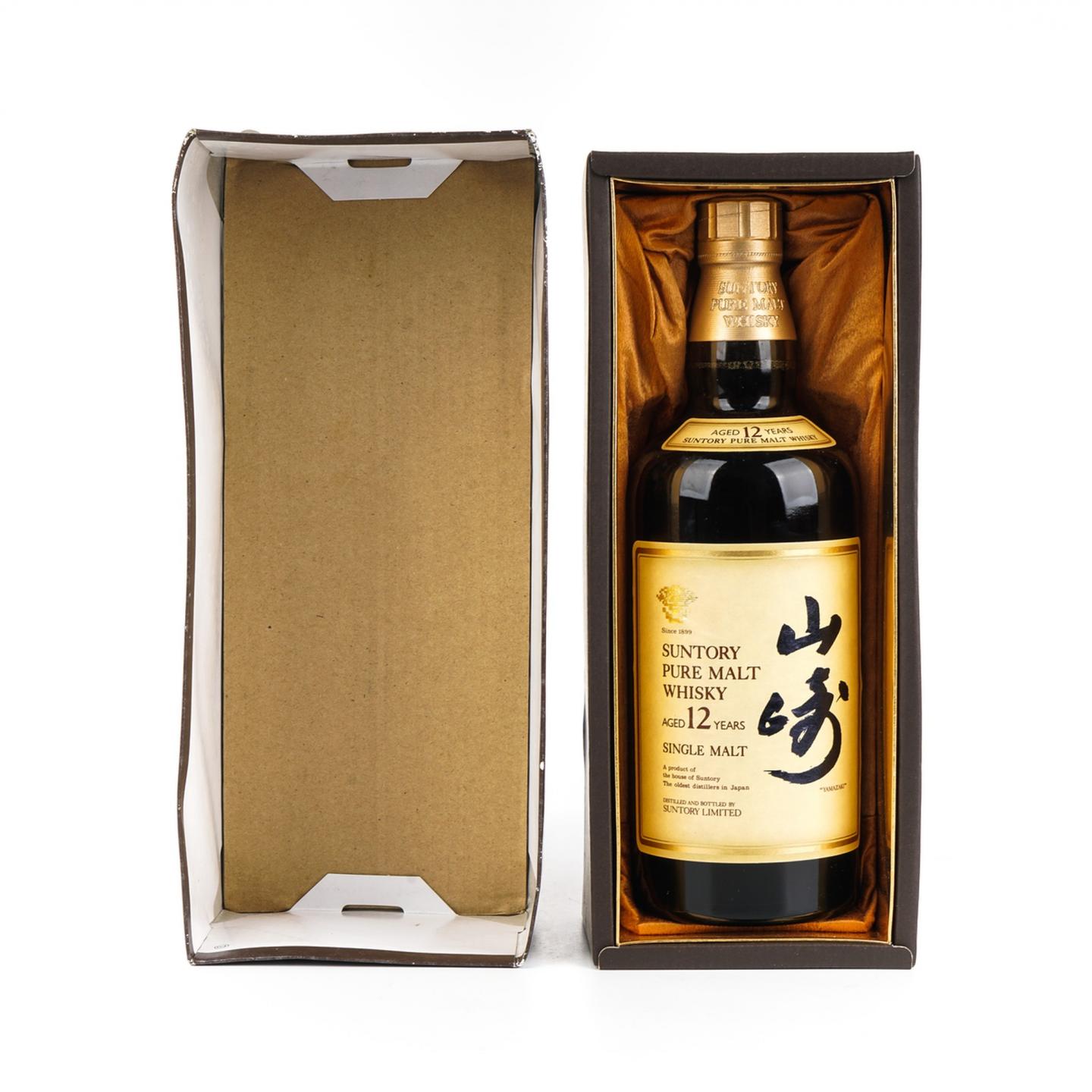 山崎 12年 Pure Malt 金花标 750ml
