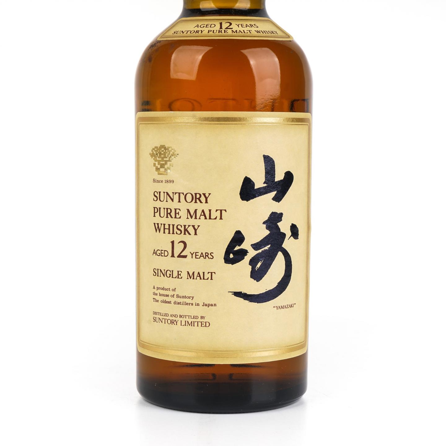 山崎 12年 Pure Malt 金花标 750ml
