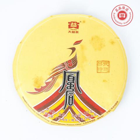 大益 凰后 2017鸡年生肖纪念 普洱生茶 357g 干仓