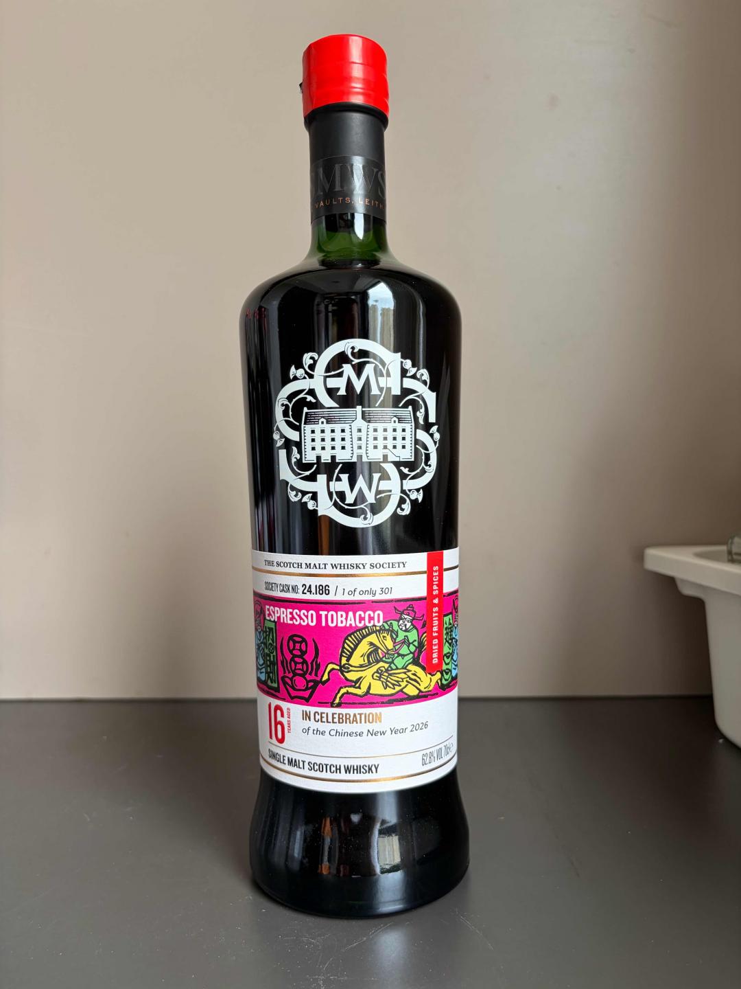 Smws协会麦卡伦16年初填西班牙雪莉24.186