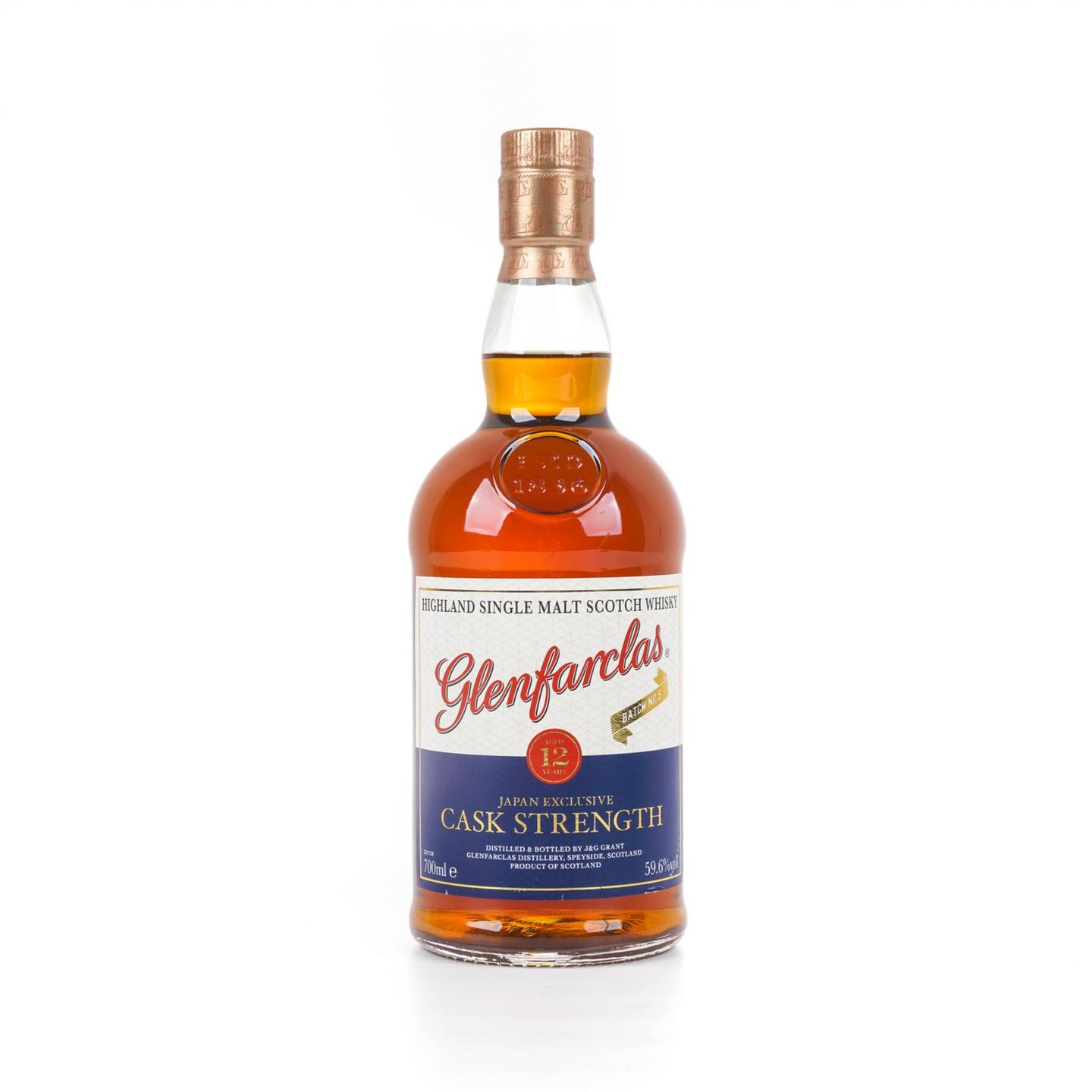 格兰花格 12年 日本限定 桶强 Batch No.5