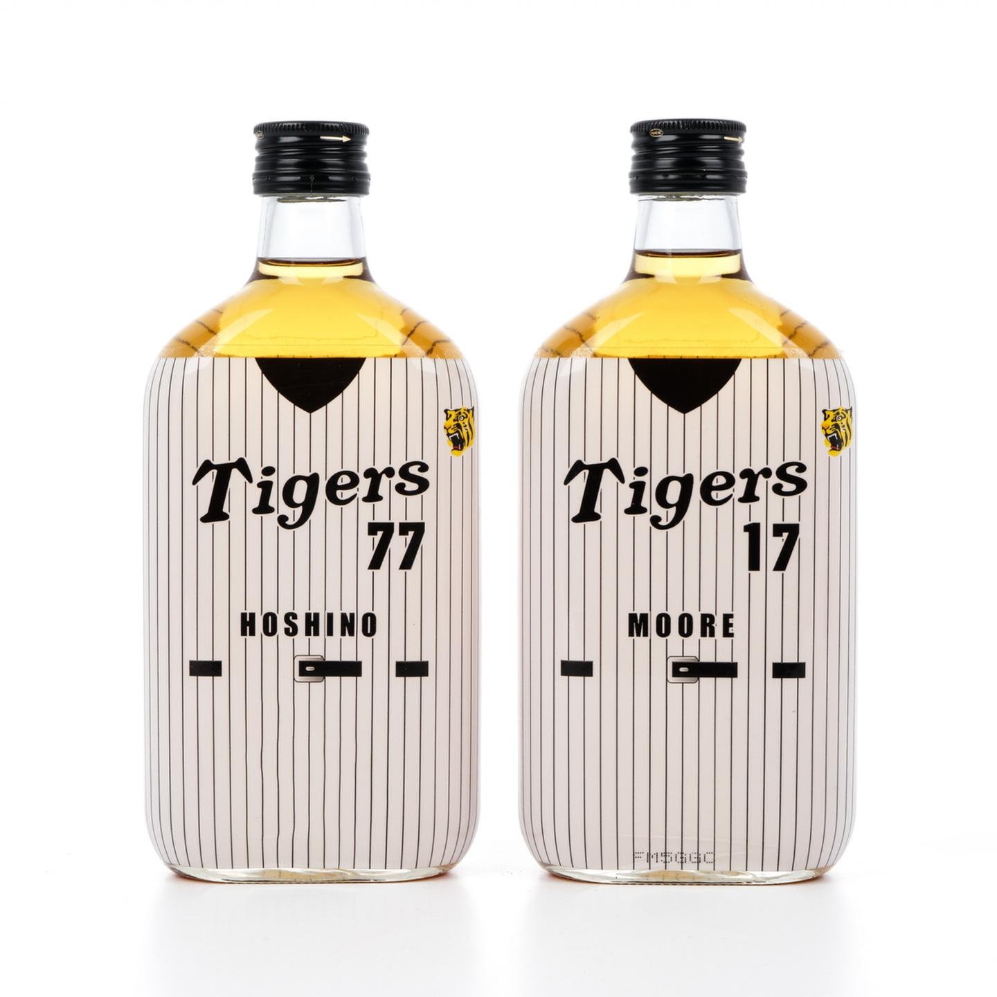 轻井泽 阪神虎队2003夺冠纪念 77/17号球员 360ml 2支组