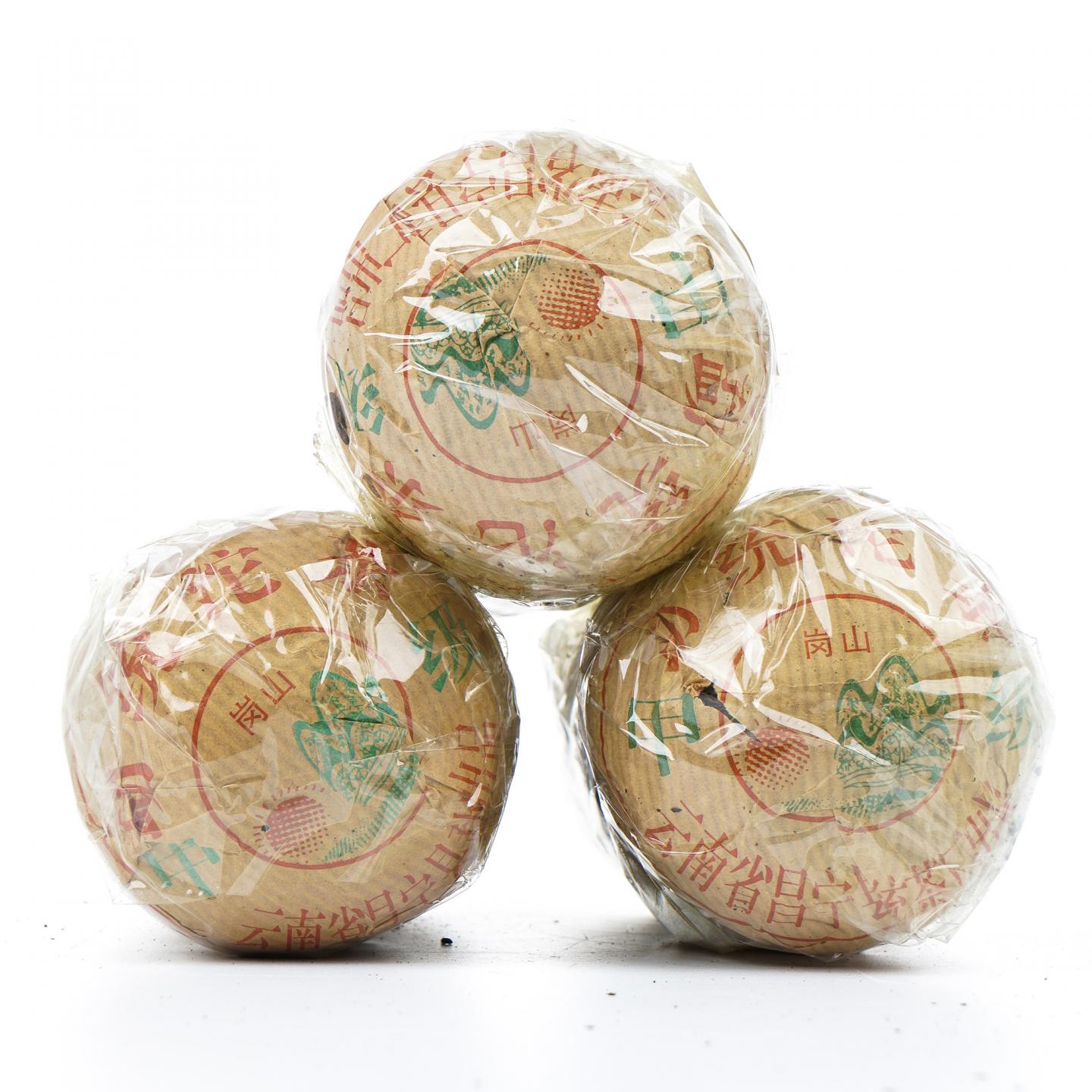 2000年 勐统甲级岗山青沱 约500g*3条 干仓