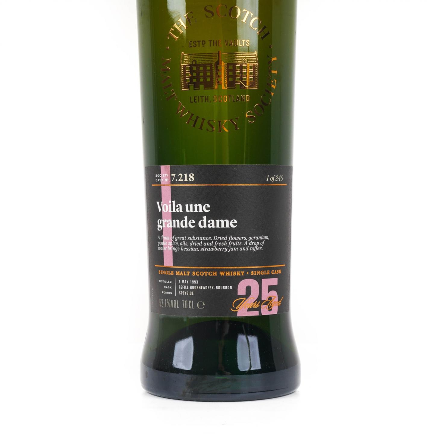 SMWS 7.218 朗摩 25年 1993